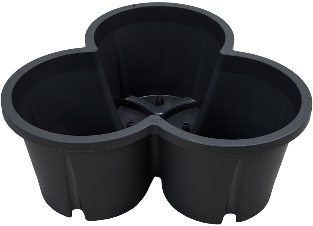 KHW Pflanzkübel »Pflanzturm Demeter« Vertikales Gärtnern auf kleinstem Raum, verschiedene Farben