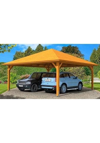 Skanholz Doppelcarport »Taunus« Leimholz-Nordis...