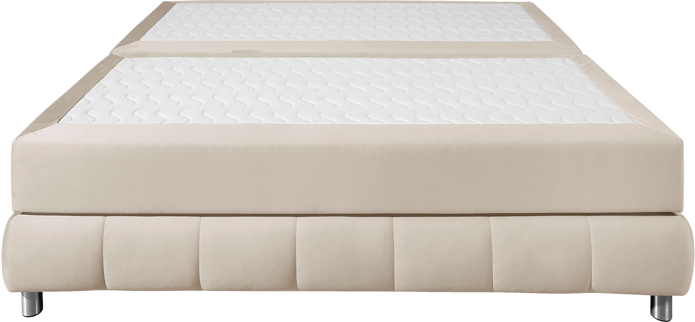 andas Boxspringbett »Salo«, Ohne Kopfteil, inkl. Topper, auch in Überlänge 220 cm