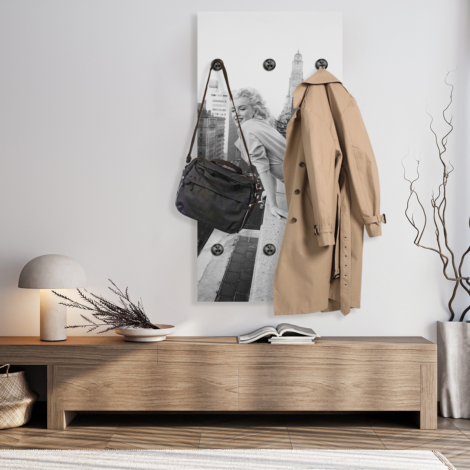 queence Wandgarderobe "Marilyn Monroe in New York" 1 Stk. tlg. Wandpaneel a günstig online kaufen