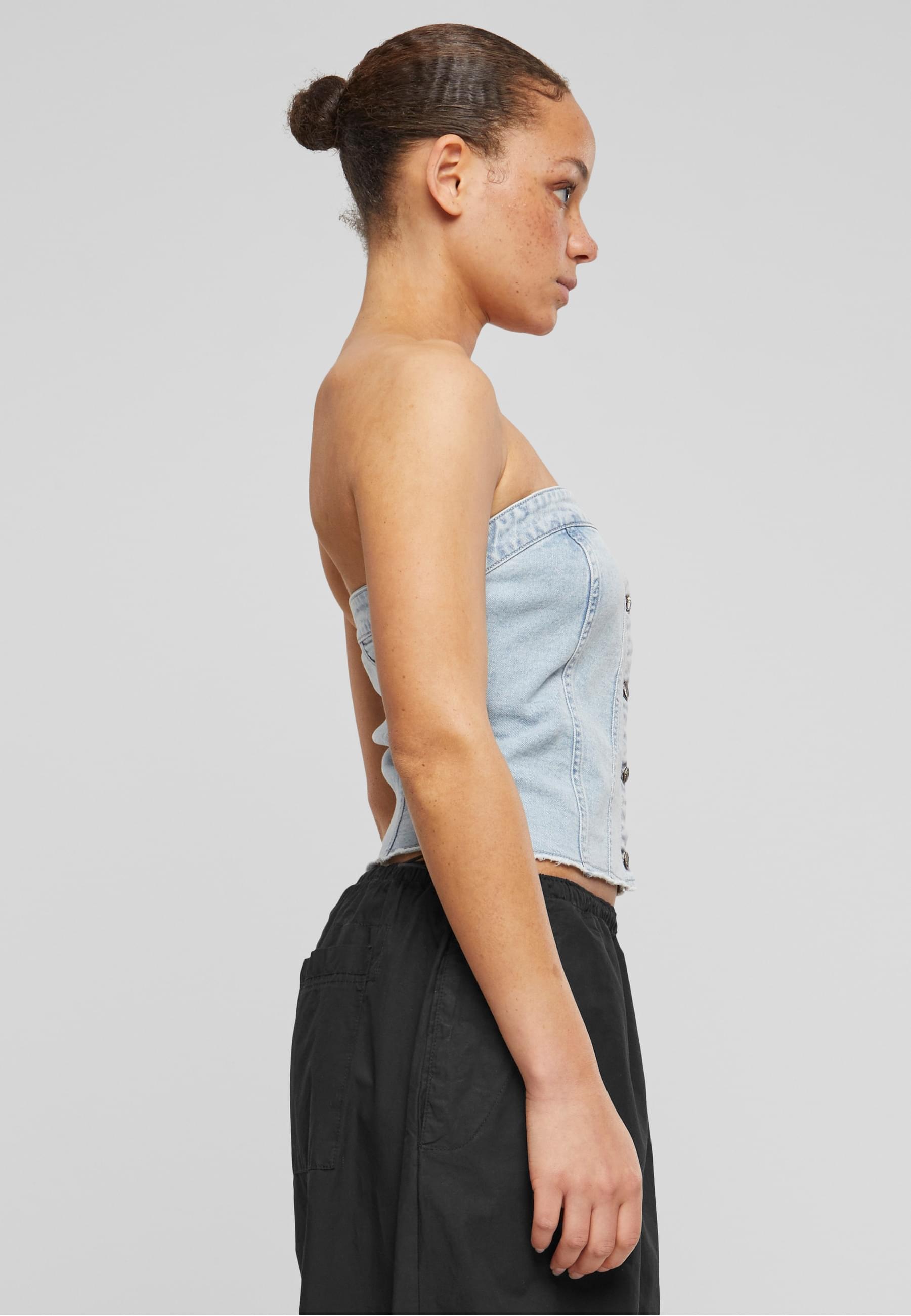 Karl Kani T-Shirt »Karl Kani Damen KW242-025-1 Karl Kani OG Washed Corset Top«, (1 tlg.)