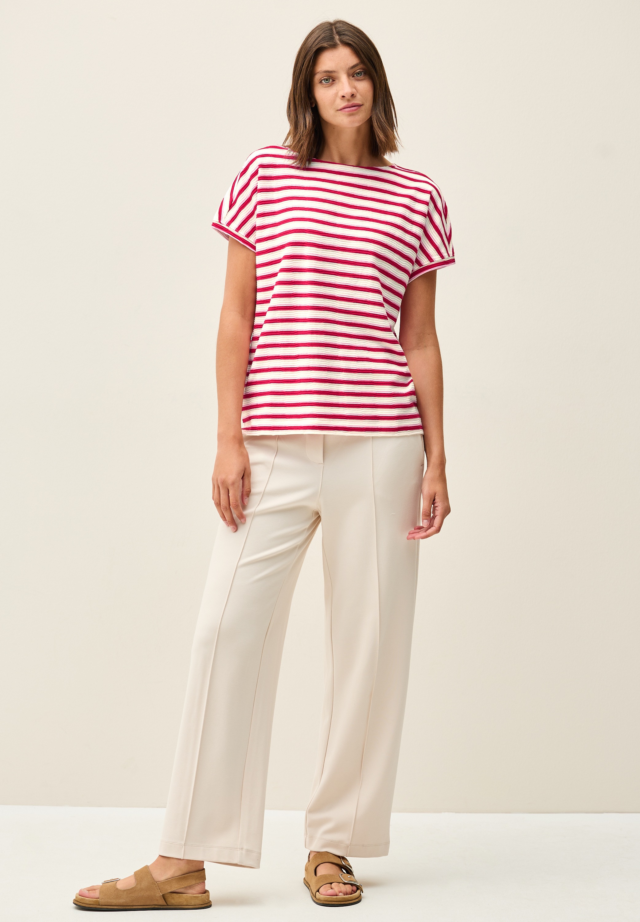 Thumbnail - Cecil T-Shirt mit U-Boot-Ausschnitt