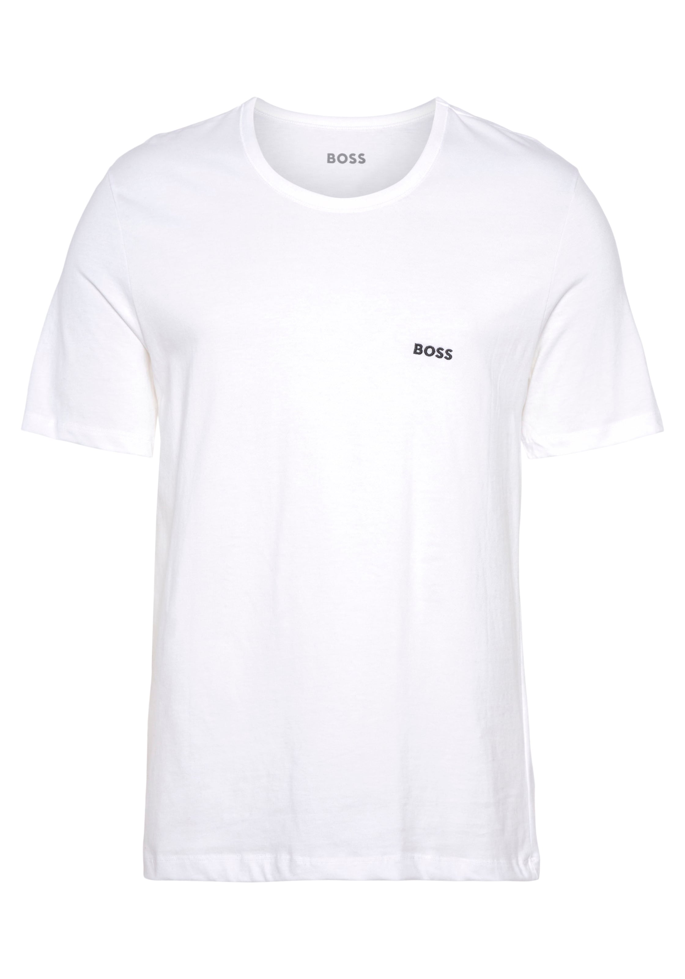 BOSS T-Shirt, (3er-Pack), mit Rundhalsausschnitt