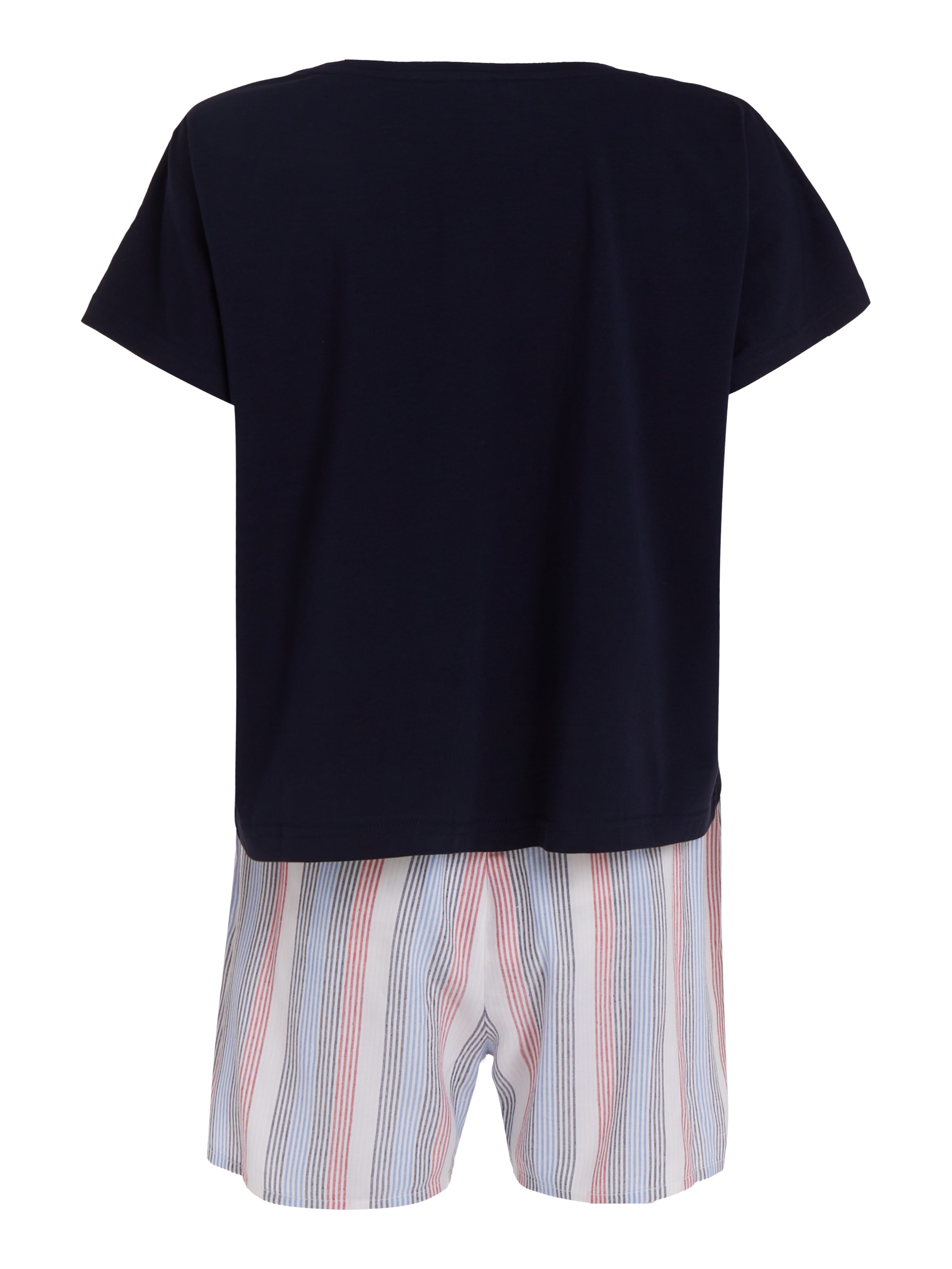 Tommy hilfiger Underwear pižama »SS PYJ rinkinys WOVEN« (Rinkinys 2 dalys Shirt+Shorts) Palaidinė universal Šortai gemustert