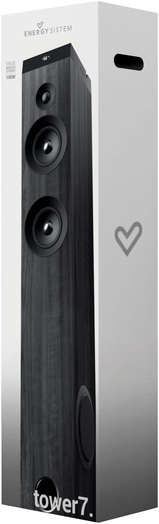 Stereoanlage »Tower 7 True Wireless«, (Bluetooth FM-Tuner 100 W)
