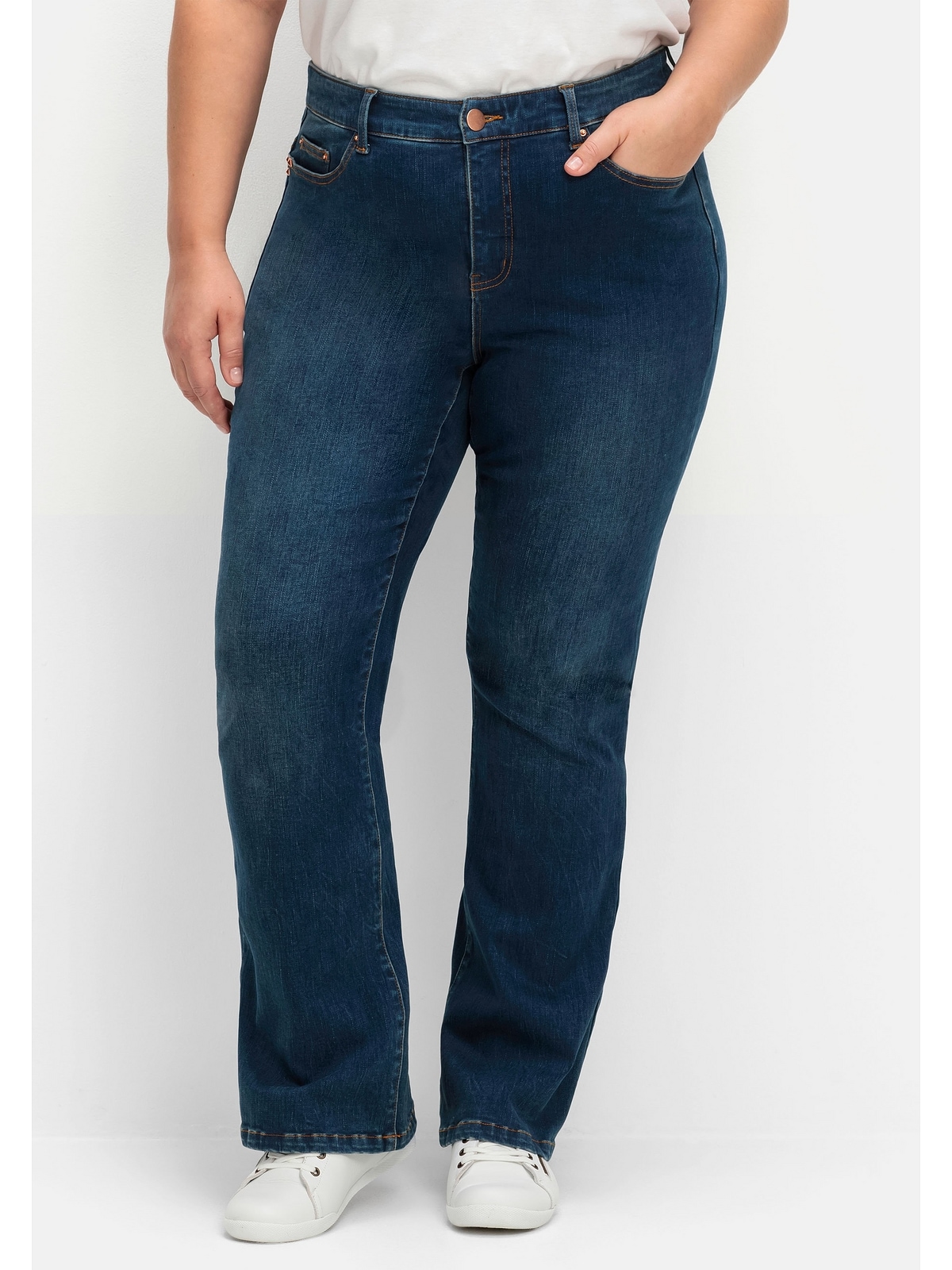 Sheego Bootcut-Jeans »Große Größen«, mit Bodyforming-Effekt