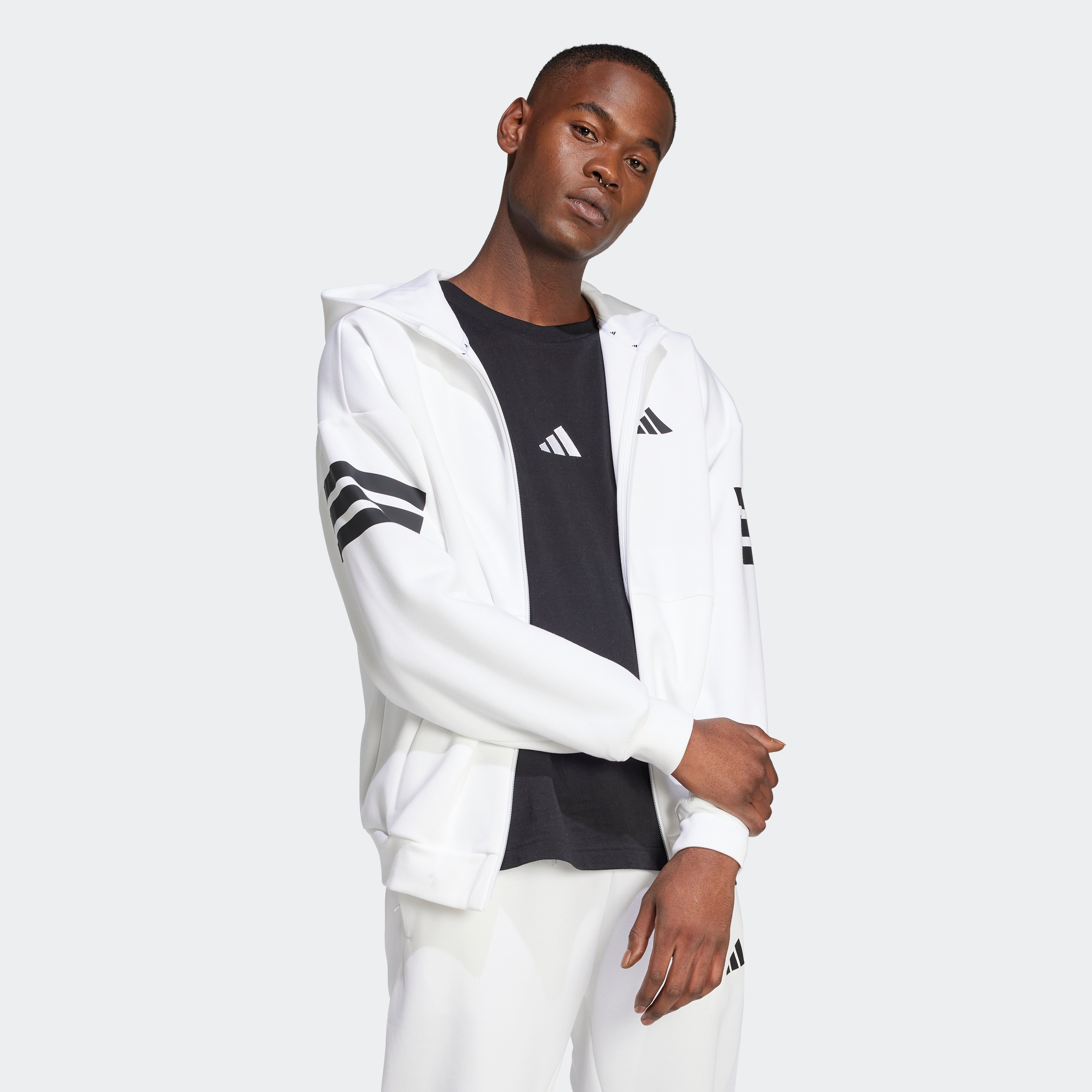 adidas Sportswear Kapuzensweatshirt »M FI 3S FZ«