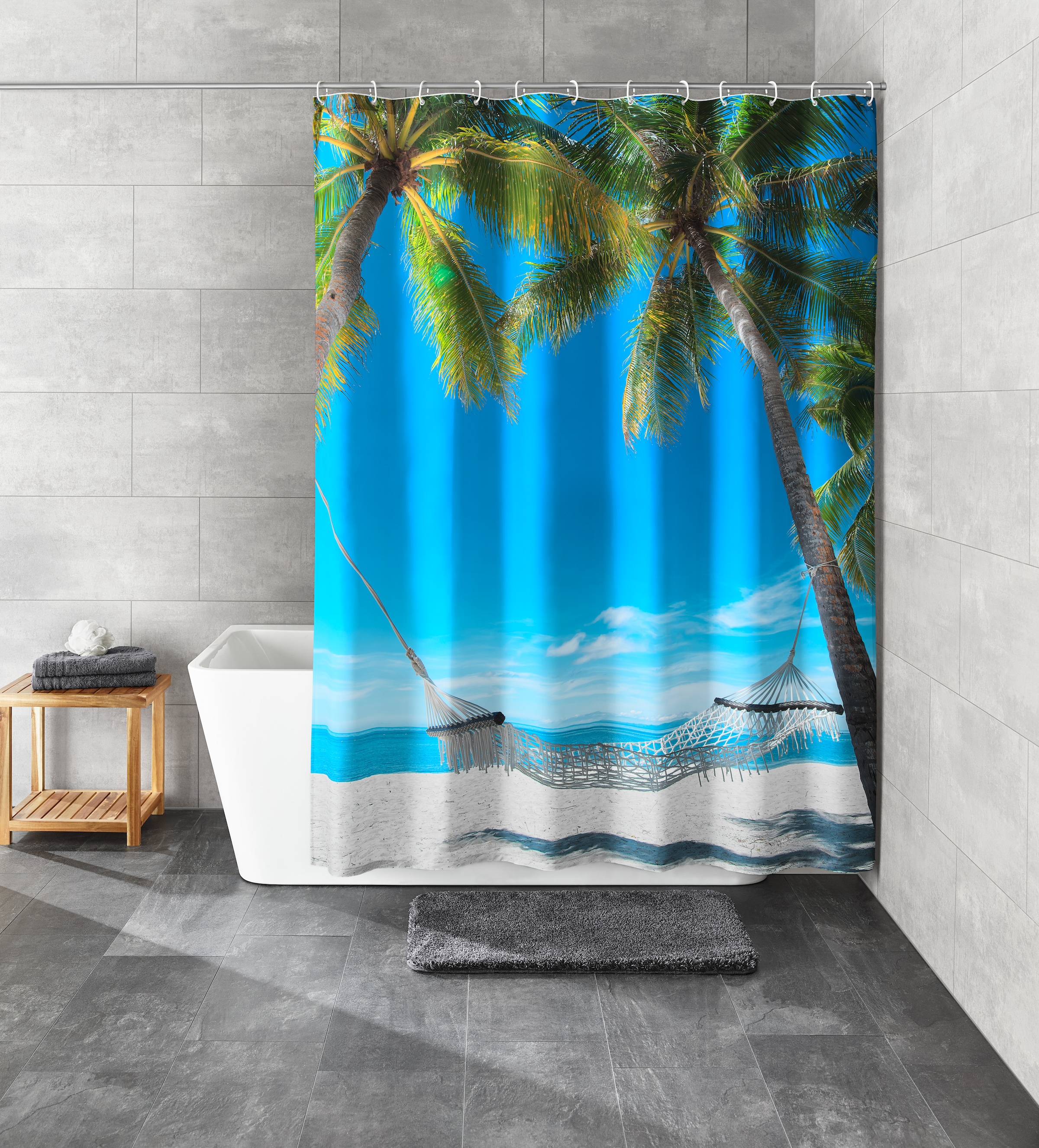 Kleine Wolke Nedidelis Wolke Duschvorhang »» Bahama...