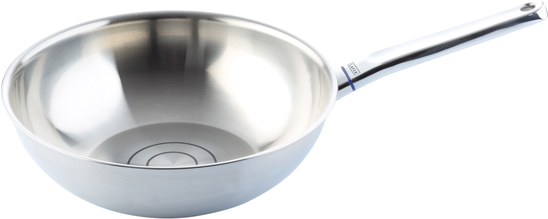 Johann Lafer Wok »Lafer«, Edelstahl 18/10, (1 tlg.), Ø 28 cm, Induktion