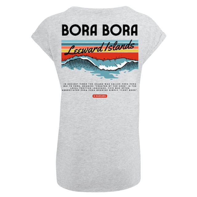 F4NT4STIC T-Shirt »Bora Bora Leewards Island«, Print bestellen | BAUR