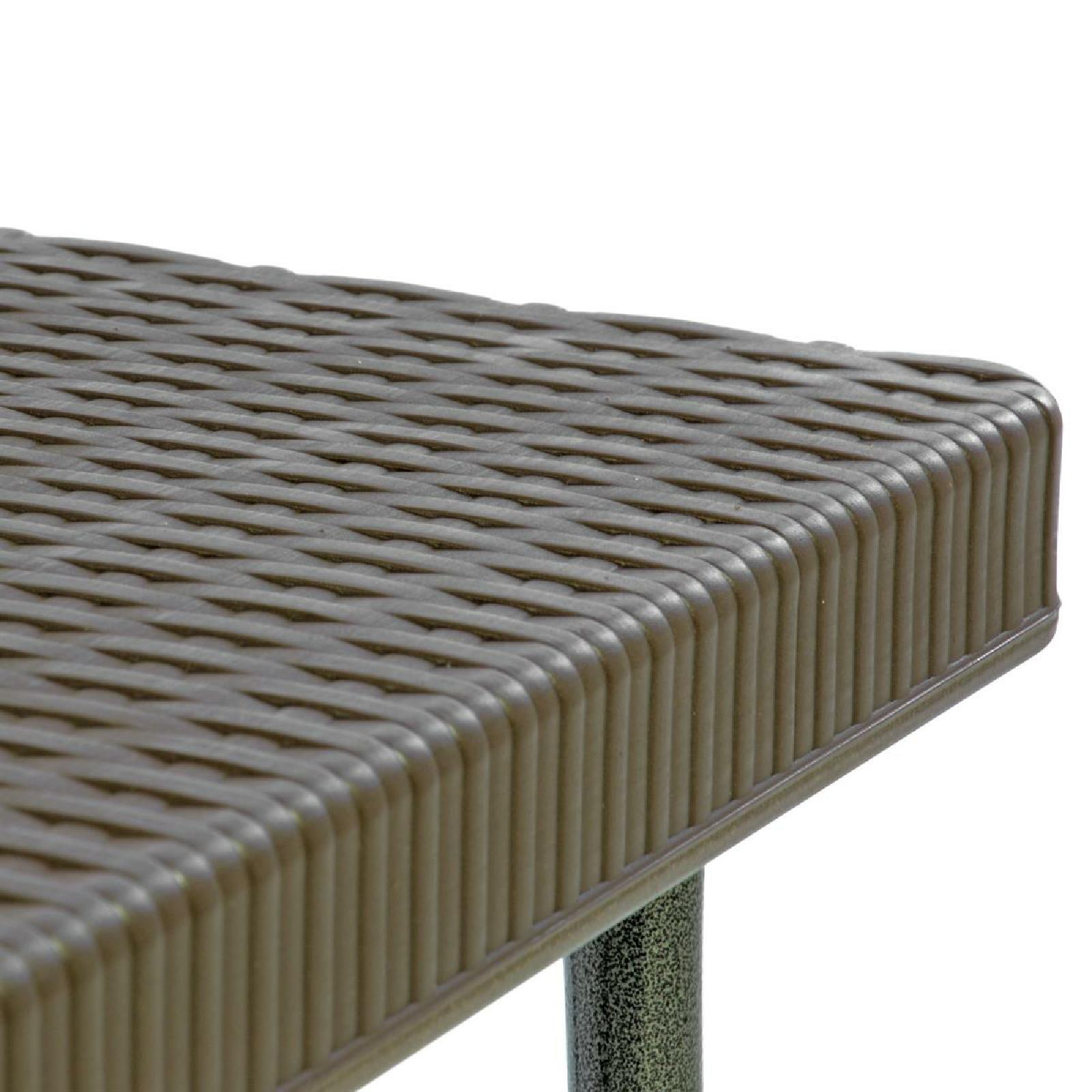 VCM Gartentisch "2er Set Klappbank Campingbank 180 cm braun" günstig online kaufen