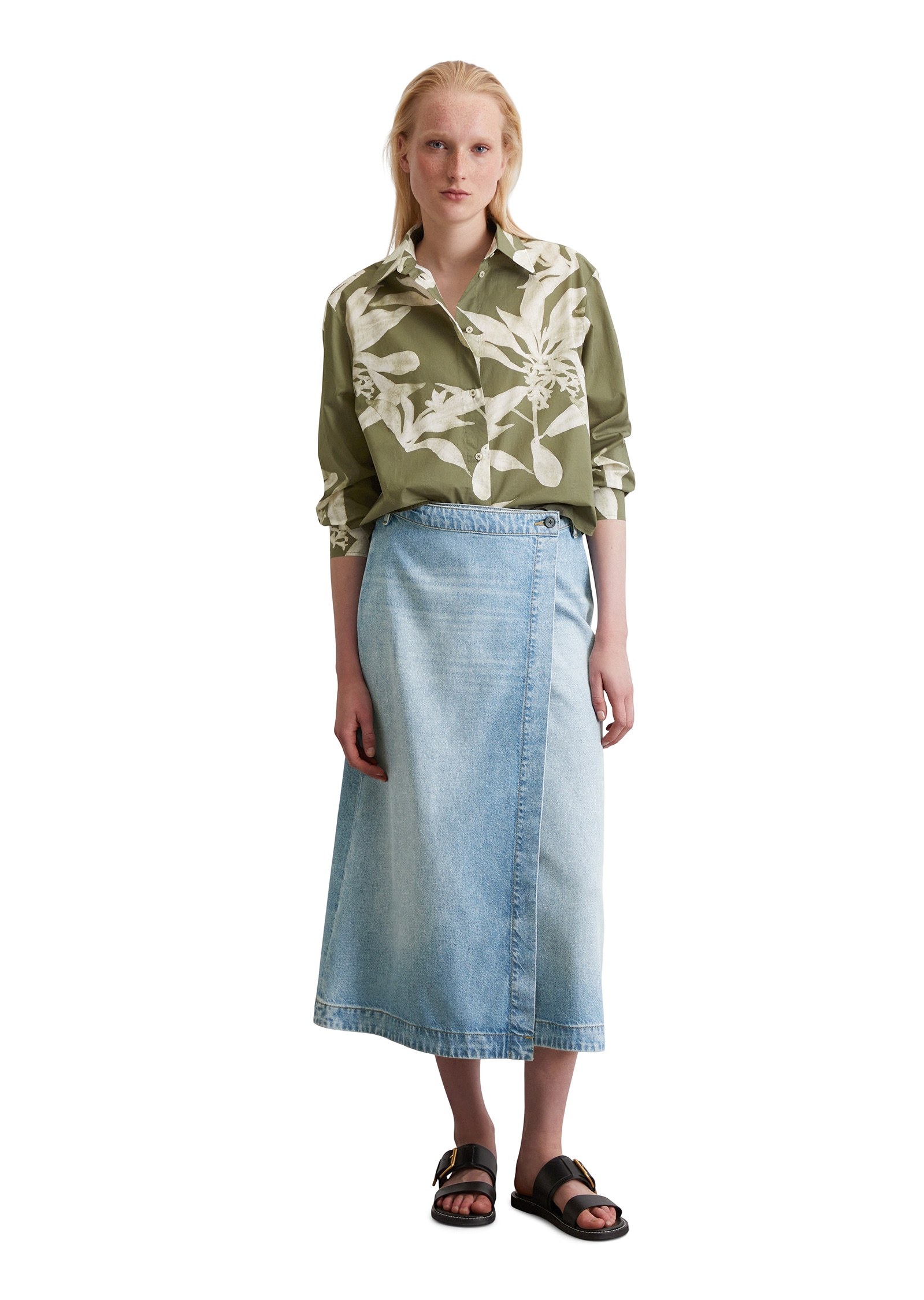 Marc O'Polo Jeansrock »aus TENCEL™ Lyocell-Mix«