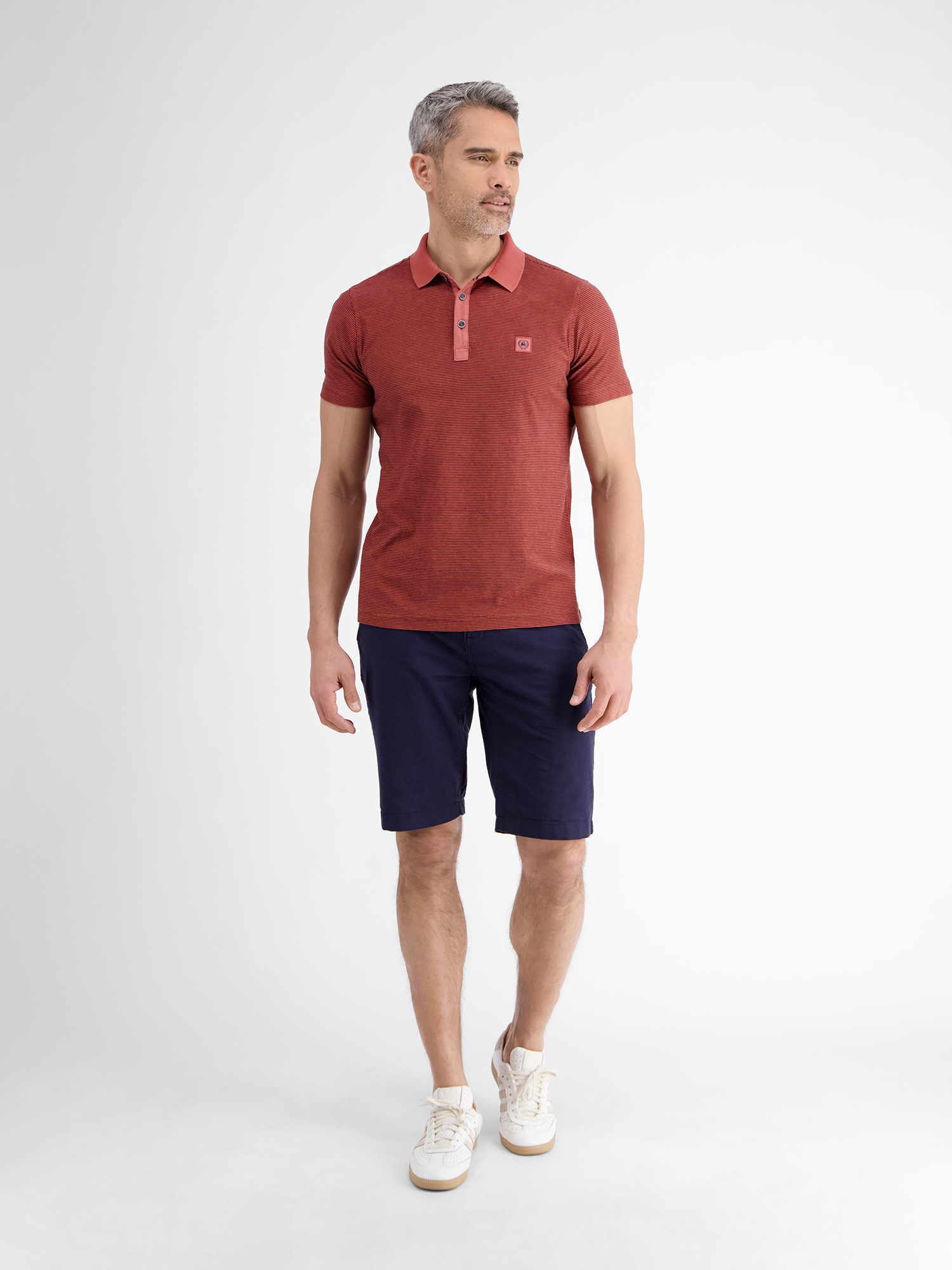 LERROS Poloshirt »LERROS Herren Poloshirt, gestreift«