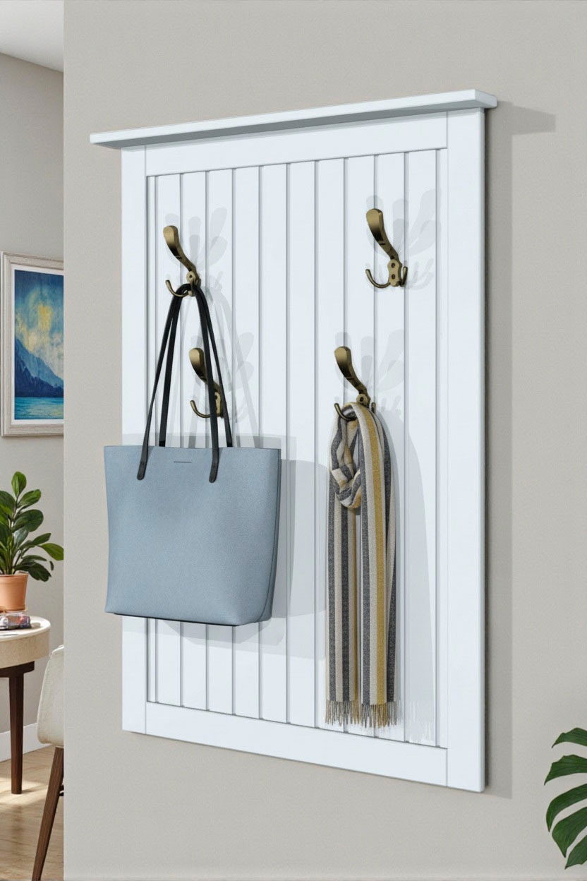 Home affaire Garderobenpaneel "Juventus" 1 Stk. tlg. aus massiver Kiefer, 4 günstig online kaufen