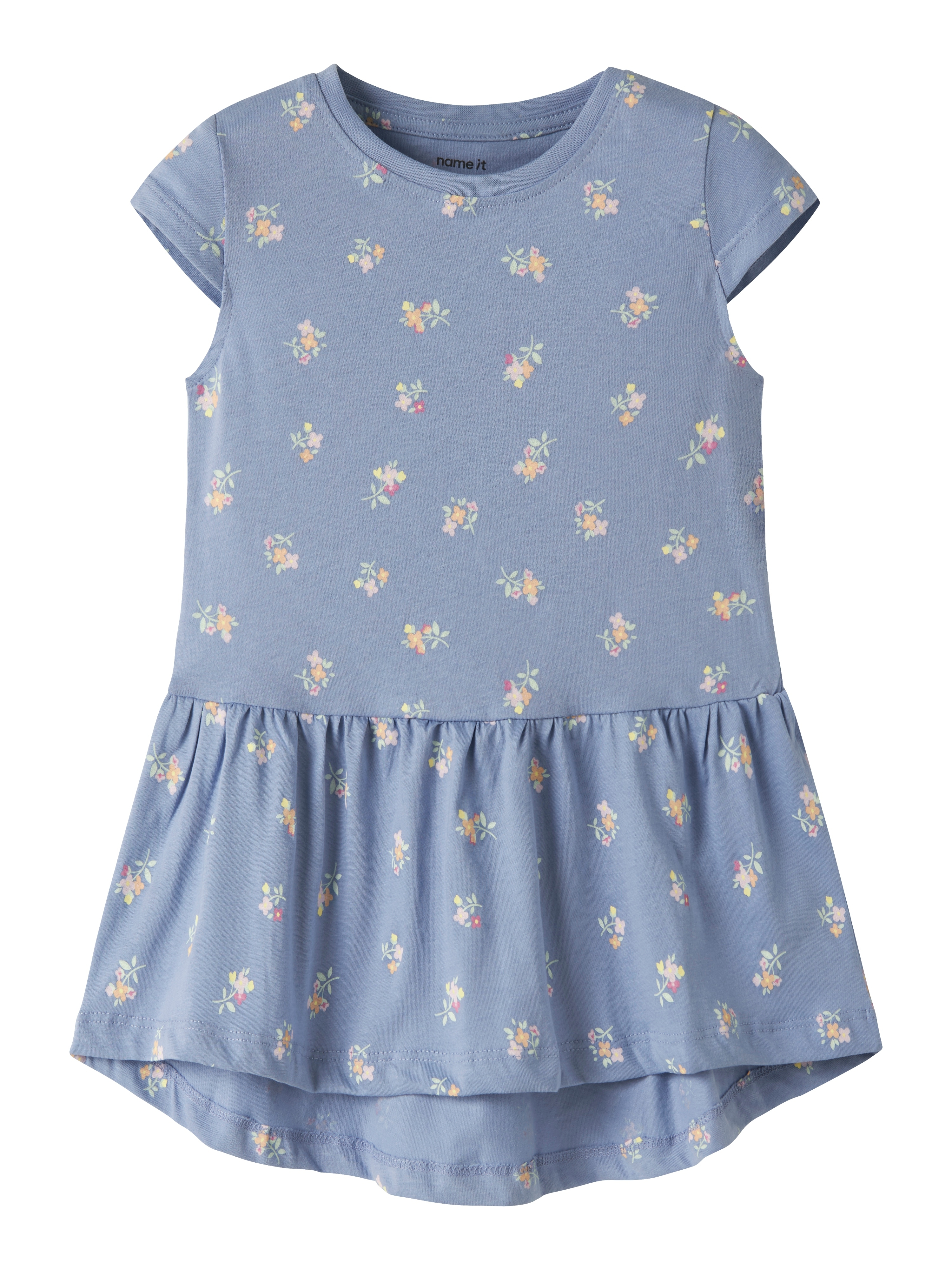 Name It Jerseykleid "NMFVIGGA CAPSL DRESS F1 NOOS" Baumwolle, regular fit
