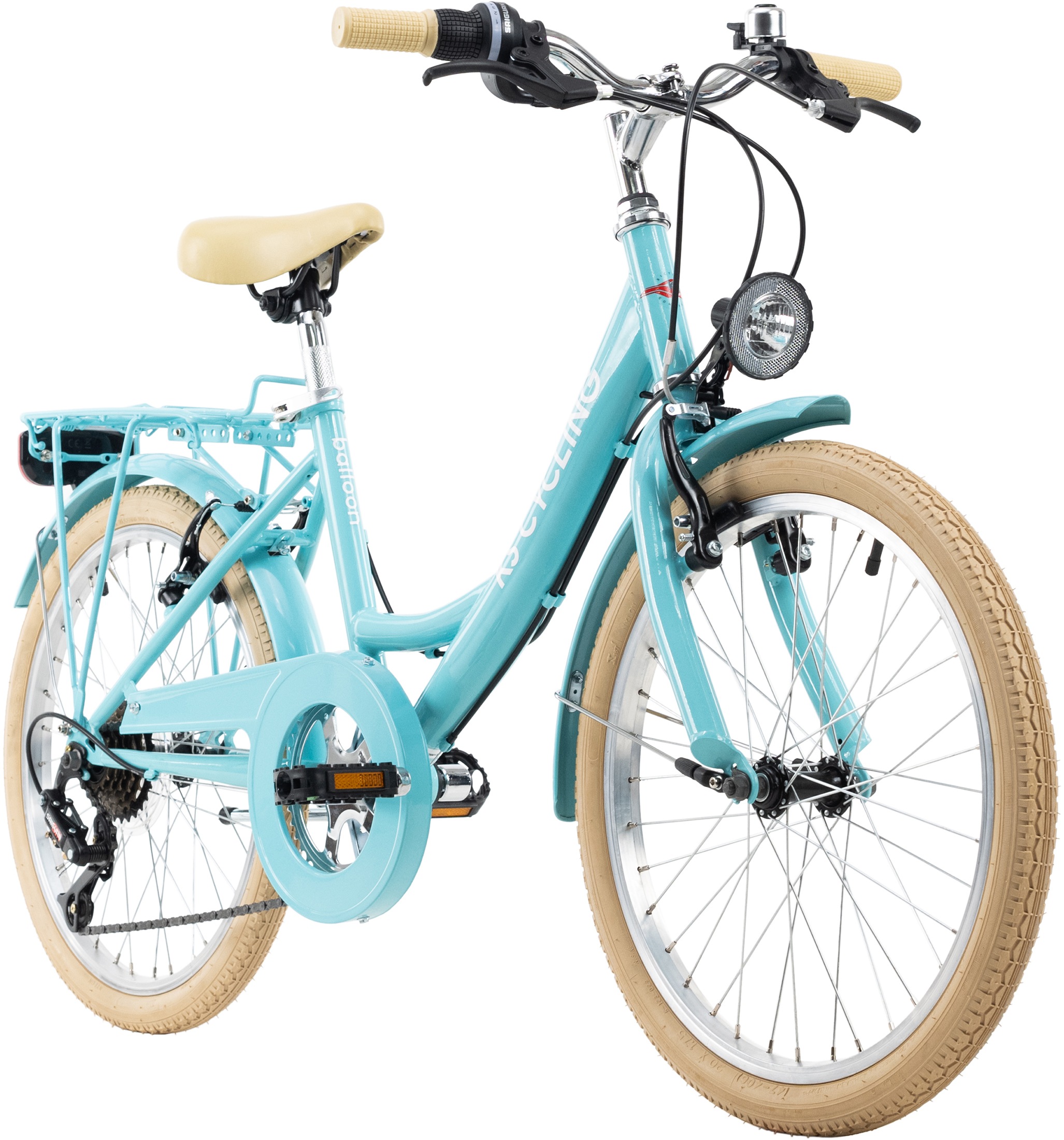 KS Cycling Jugendfahrrad »Balloon«, 6 Gang, Kettenschaltung, für Damen, Kettenschaltung