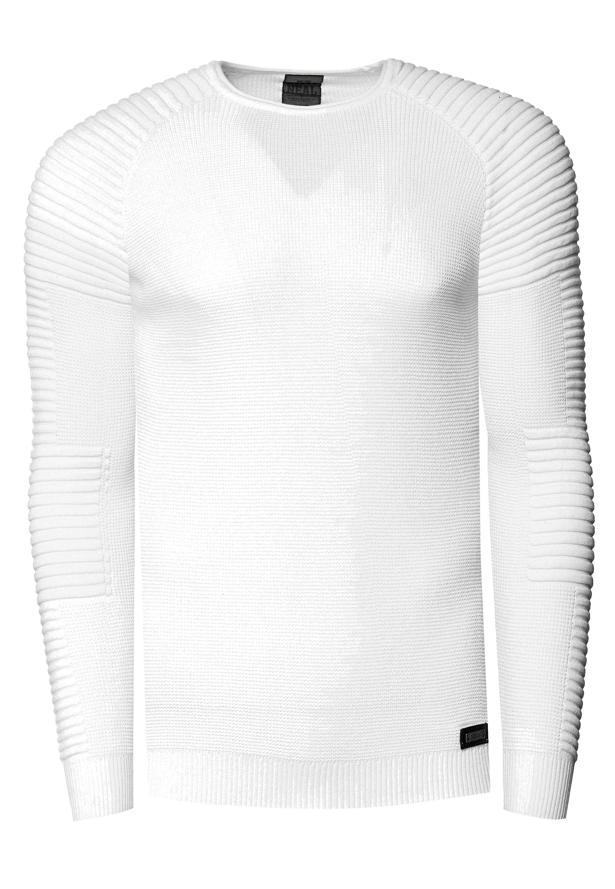 Rusty Neal Strickpullover mit modernem Rundhalsausschnitt