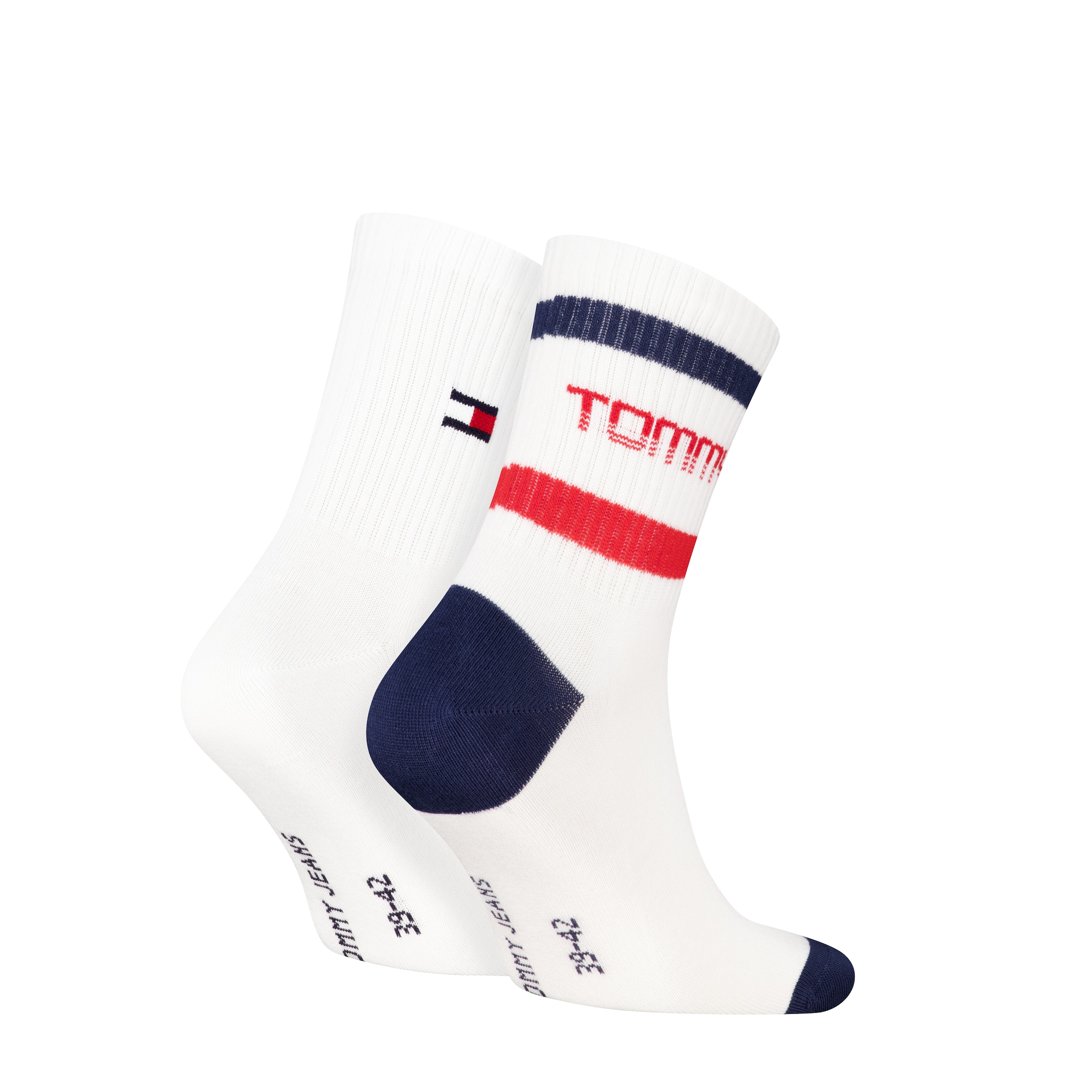 Tommy Hilfiger Kurzsocken »TH UNI TJ SHORT SOCK 2P STRIPE MOTION« 2 Paar, 