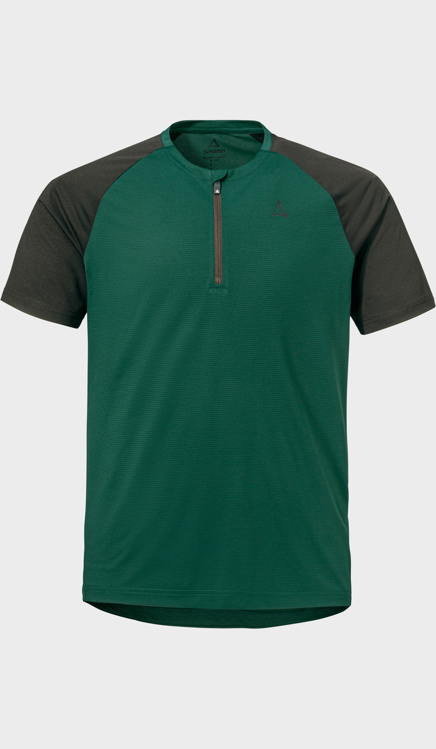 Radtrikot SCHÖFFEL "CIRC Shirt Style Wetluga MNS", Herren, Gr. 48, 6995, grün, Oberstoff: 100% Polyester, Trikots