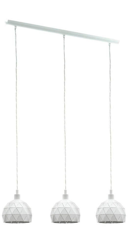 EGLO Hängeleuchte »ROCCAFORTE« E14 1 Stk. Hängeleuchte - L75 x B17 x H110 cm - für Esszimmer, Küche, Wohnzimmer