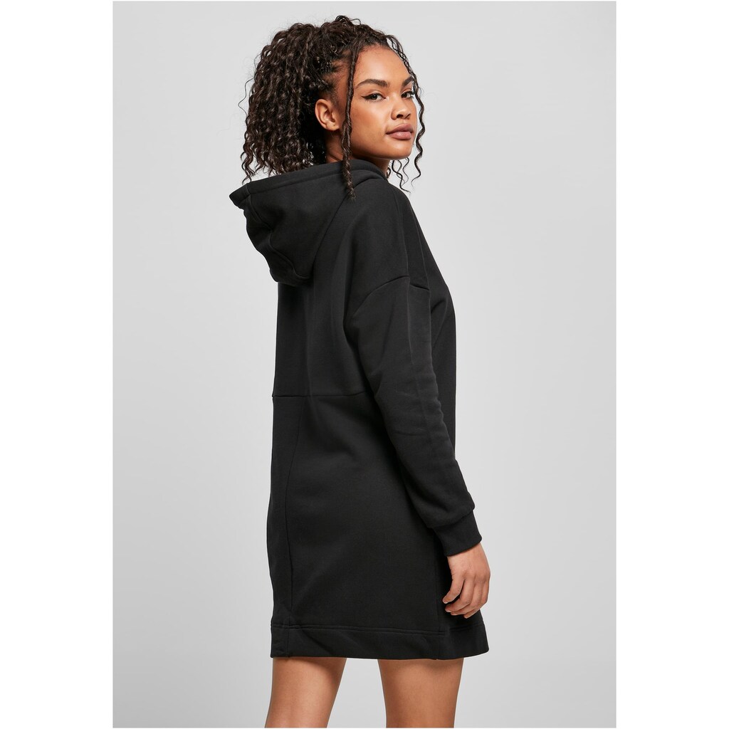 URBAN CLASSICS Shirtkleid »Urban Classics Damen Ladies Organic Oversized Terry Hoody Dress«, (1 tlg.)