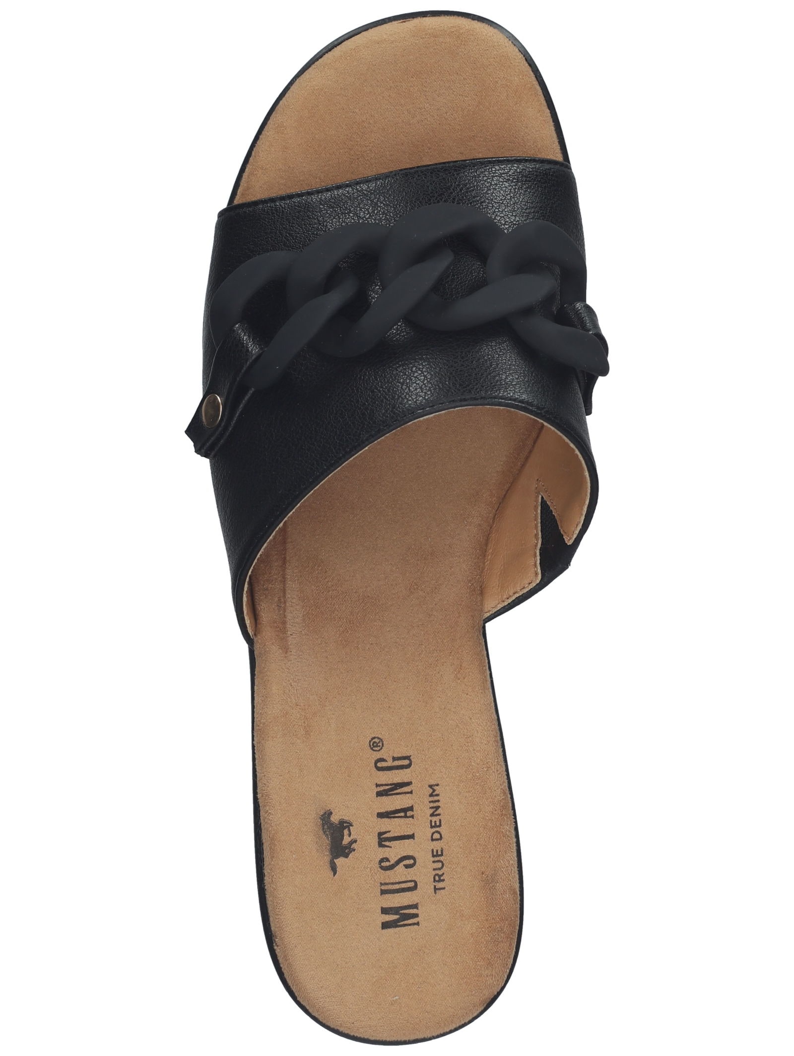 Mustang Shoes Pantolette »Mustang Shoes Pantoletten Lederimitat/Textil«