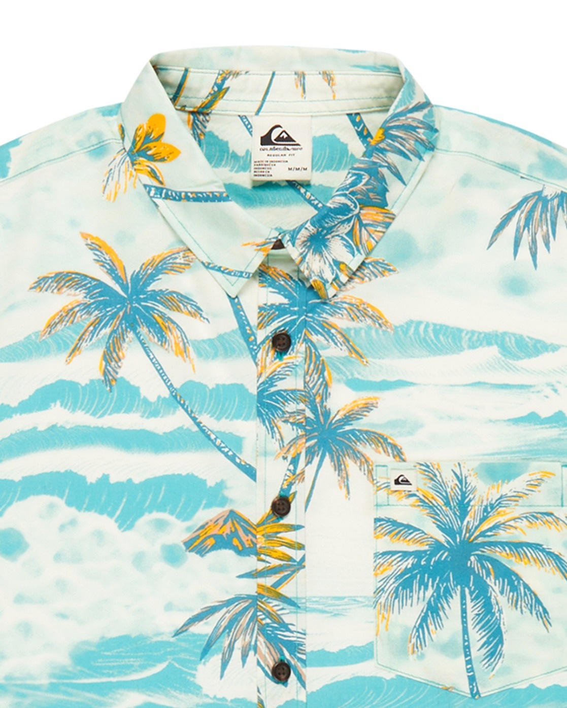 Quiksilver Apero Classic Shirt Blue L 2