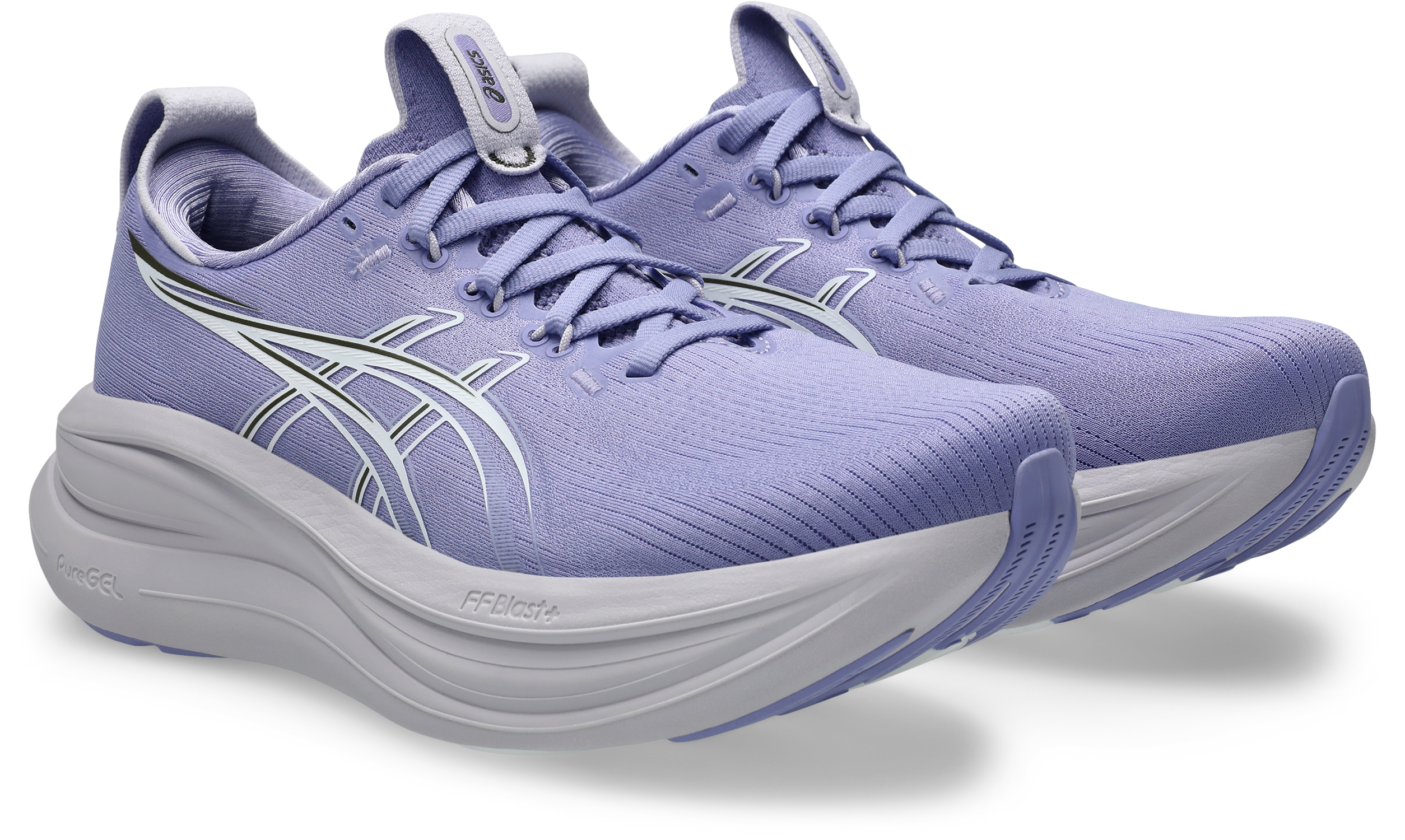 Asics "GEL-NIMBUS 28" für Erwachsene, mit leicht profiliertem Laufsohlenprofil
