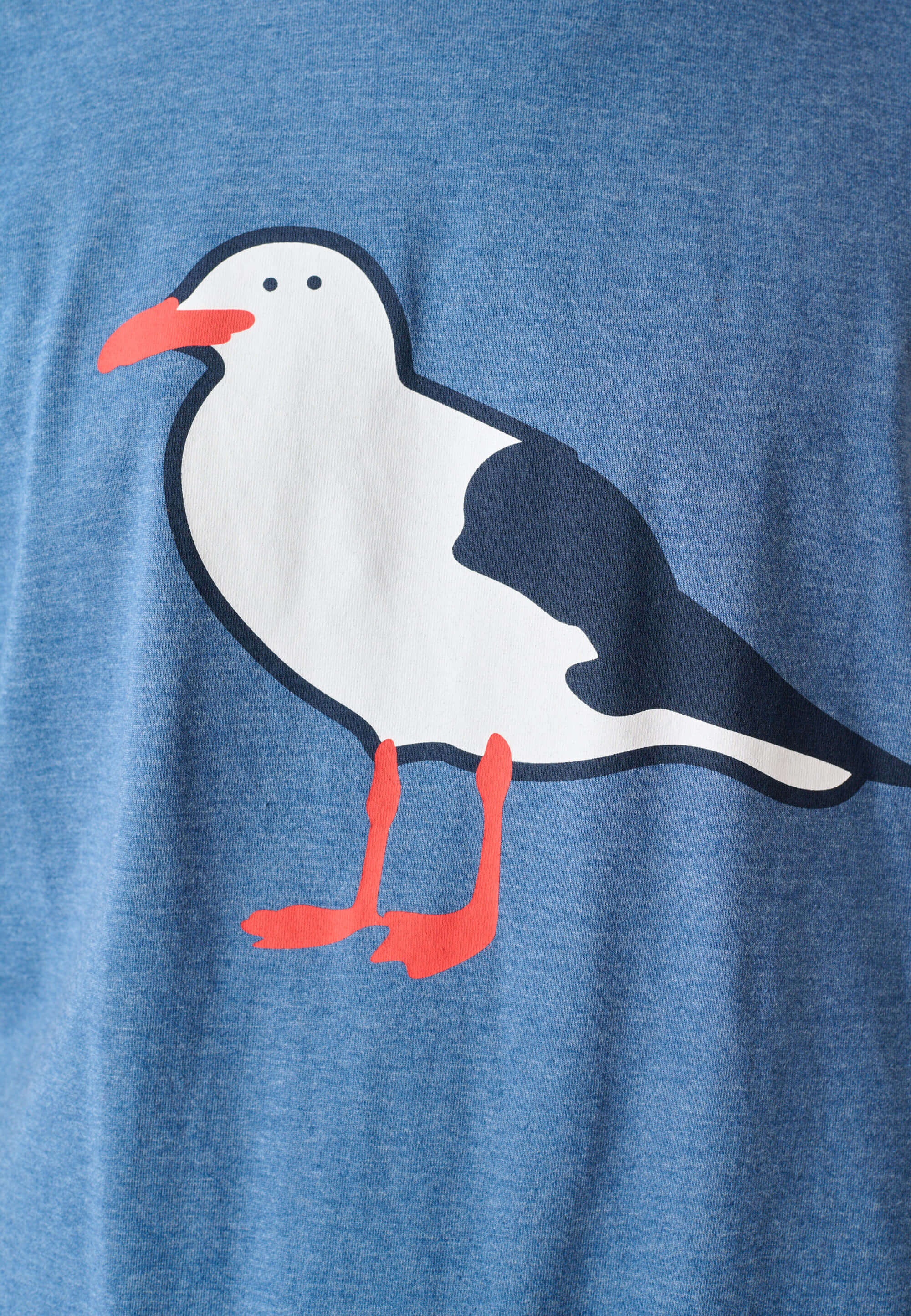 Cleptomanicx T-Shirt »OG Gull«, mit modischem Frontprint
