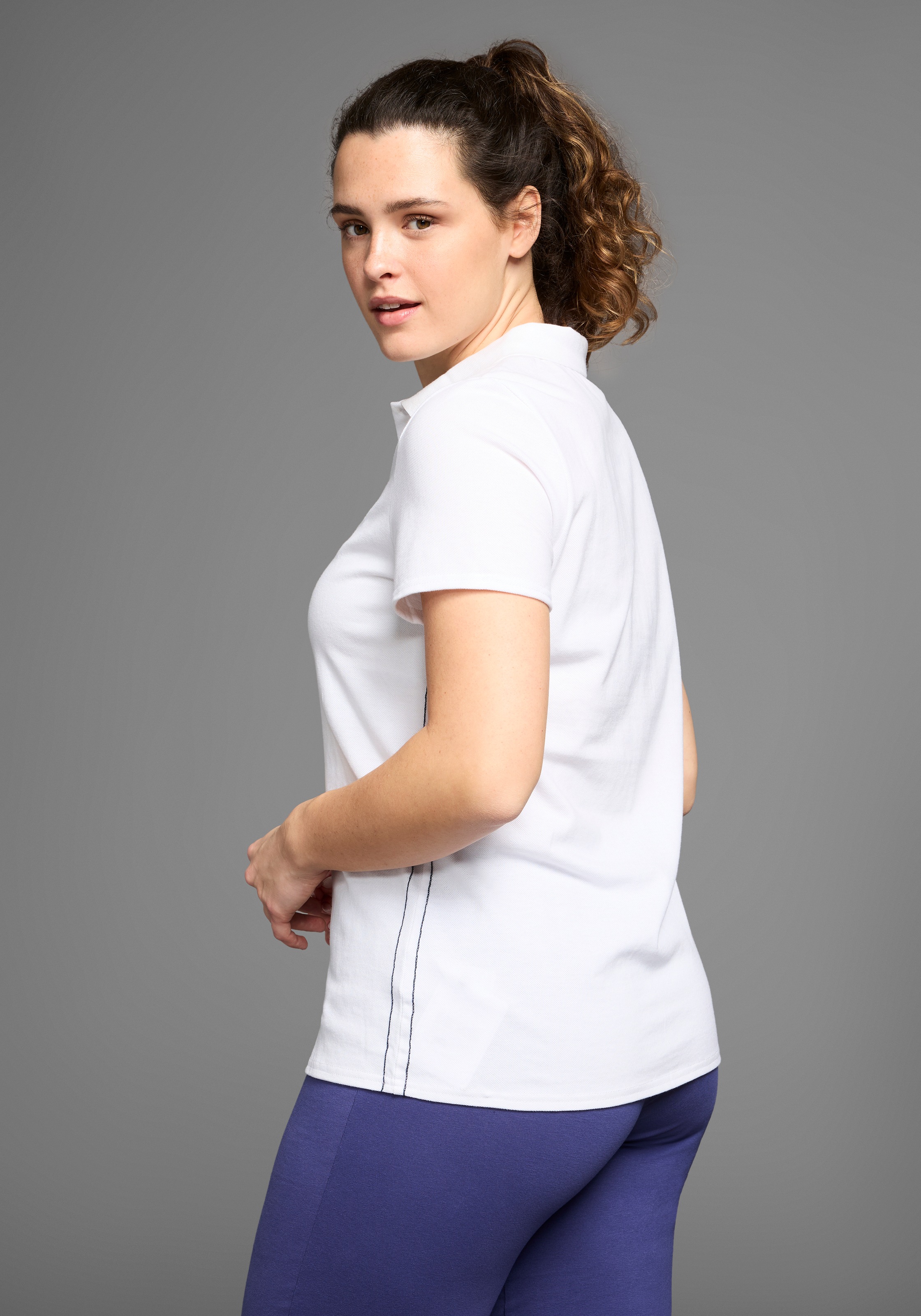 KangaROOS Poloshirt, Kurzarm, unifarben, Polokragen, aus Baumwolle günstig online kaufen