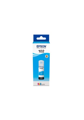 Epson Tintenpatrone » 102 EcoTank Cyan ink b...