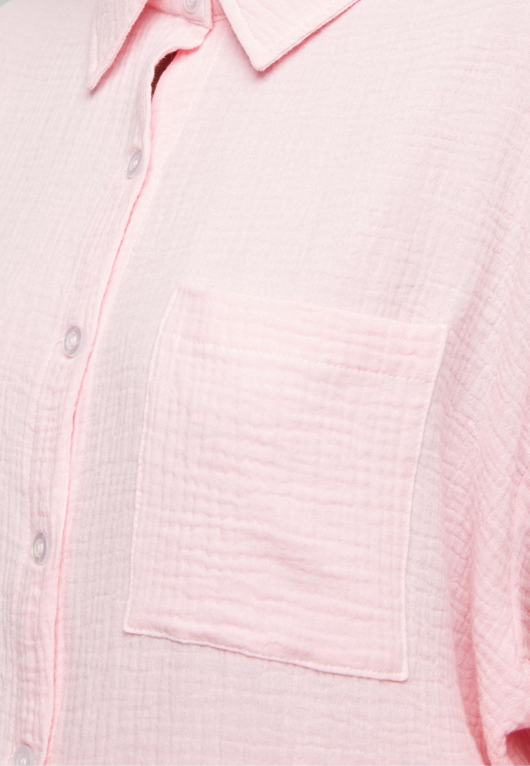 URBAN CLASSICS Klassische Bluse »Urban Classics Ladies Oversized Musselin Blouse«