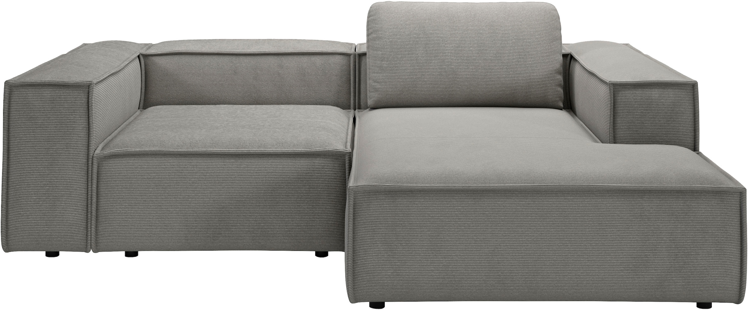 Home affaire Ecksofa "Watertown, kompakte L-Form, 246 cm breite für kleiner günstig online kaufen