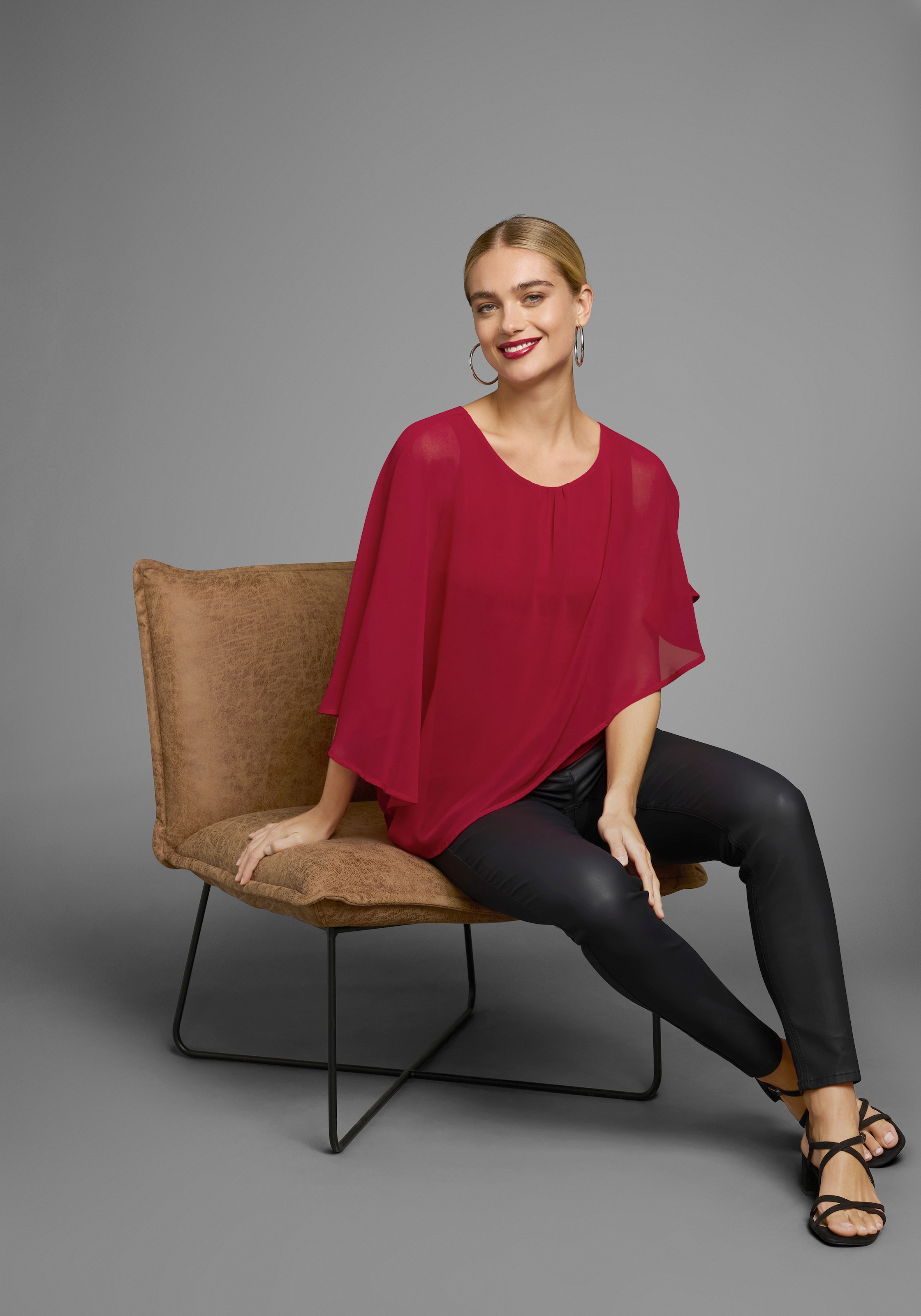 Laura Scott Chiffonbluse