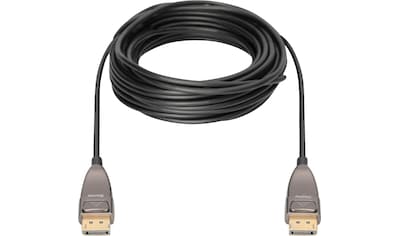 SAT-Kabel »DisplayPort™ AOC Hybrid Glasfaserkabel, UHD 8K«, DisplayPort, 1000 cm