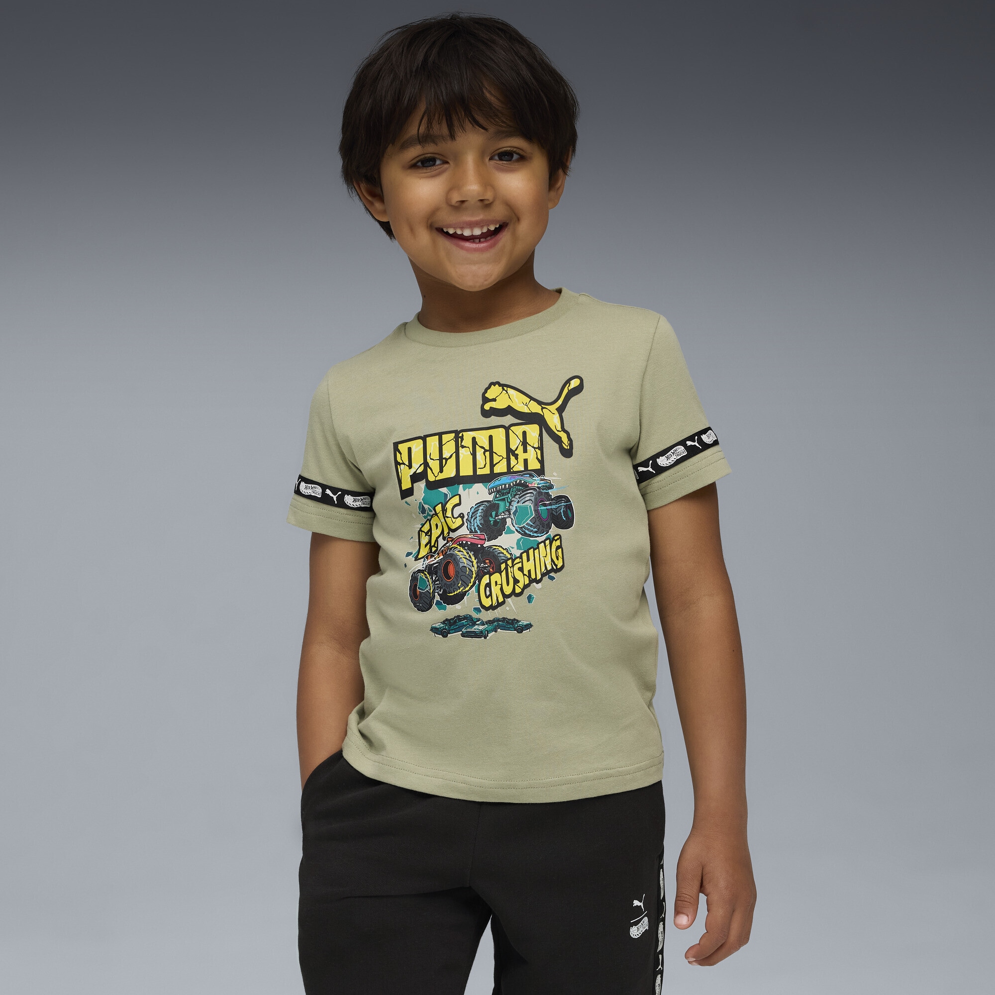 PUMA T-Shirt »PUMA x HOT WHEELS™ MONSTER TRUCKS T-Shirt Jungen«