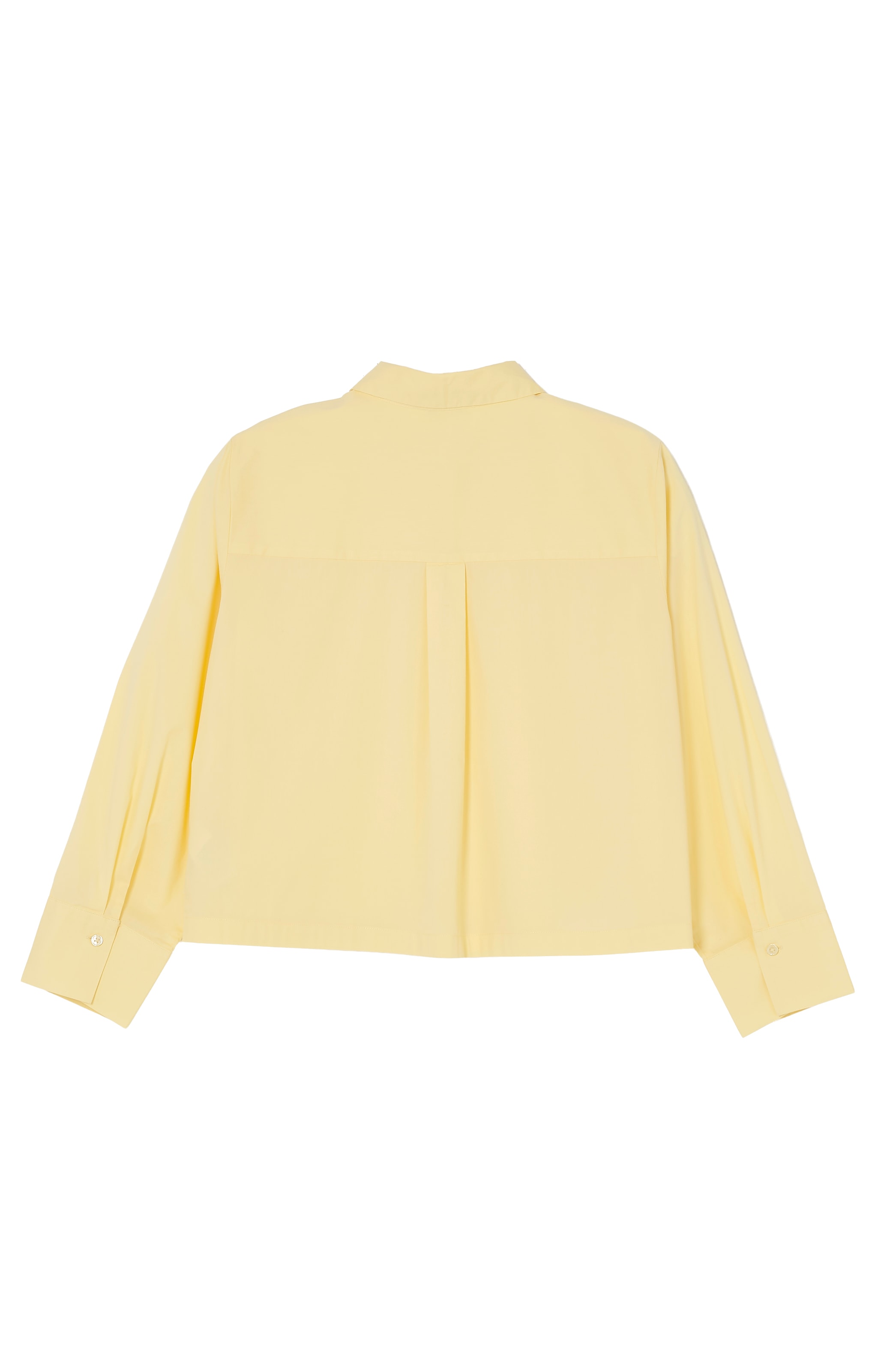 TOM TAILOR Denim Hemdbluse, mit Kellerfalte im Oversize-Look und extra kurz