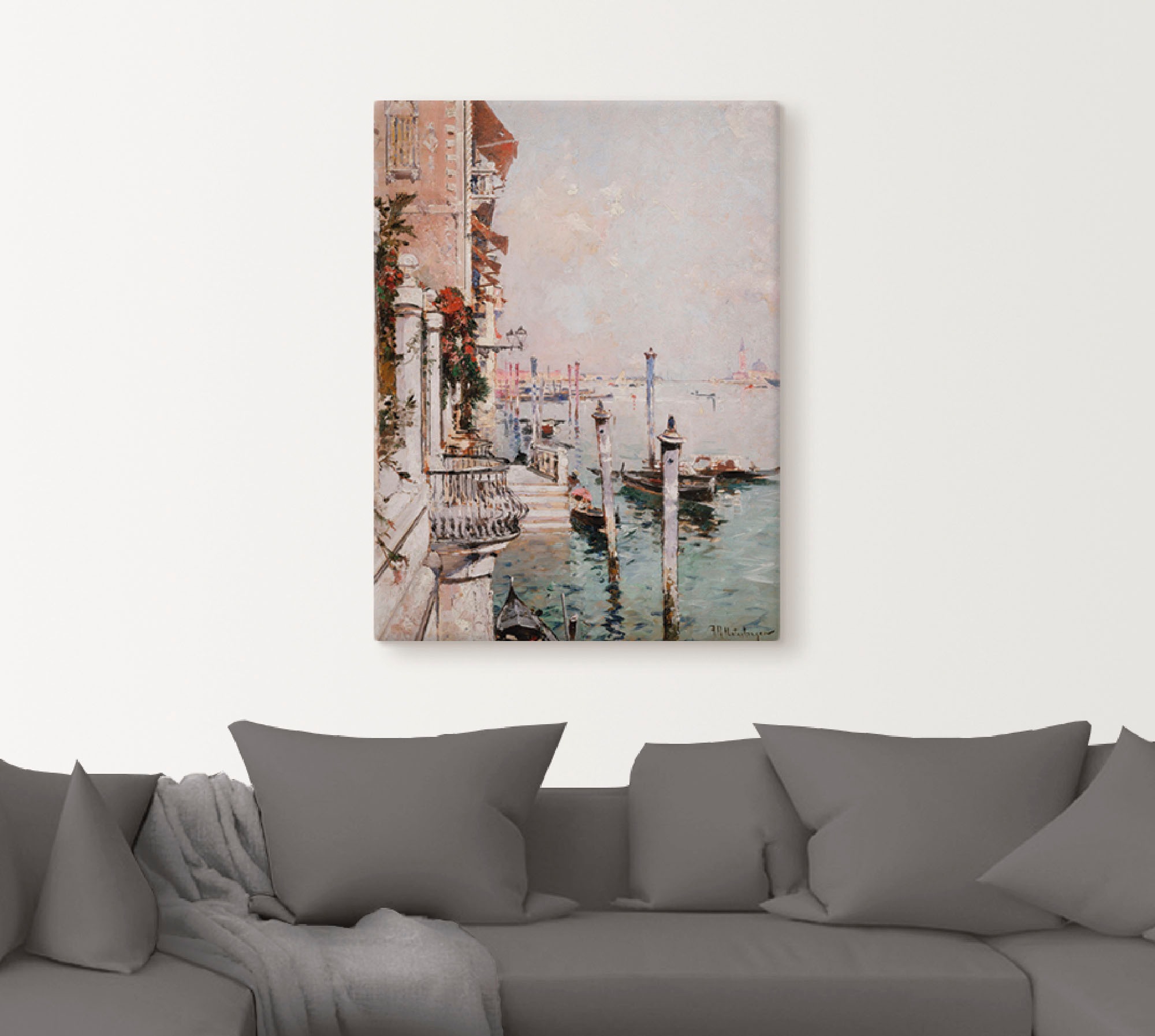 Artland Wandbild "Der Canal Grande, Venedig.", Italien, (1 St.), als Leinwa günstig online kaufen