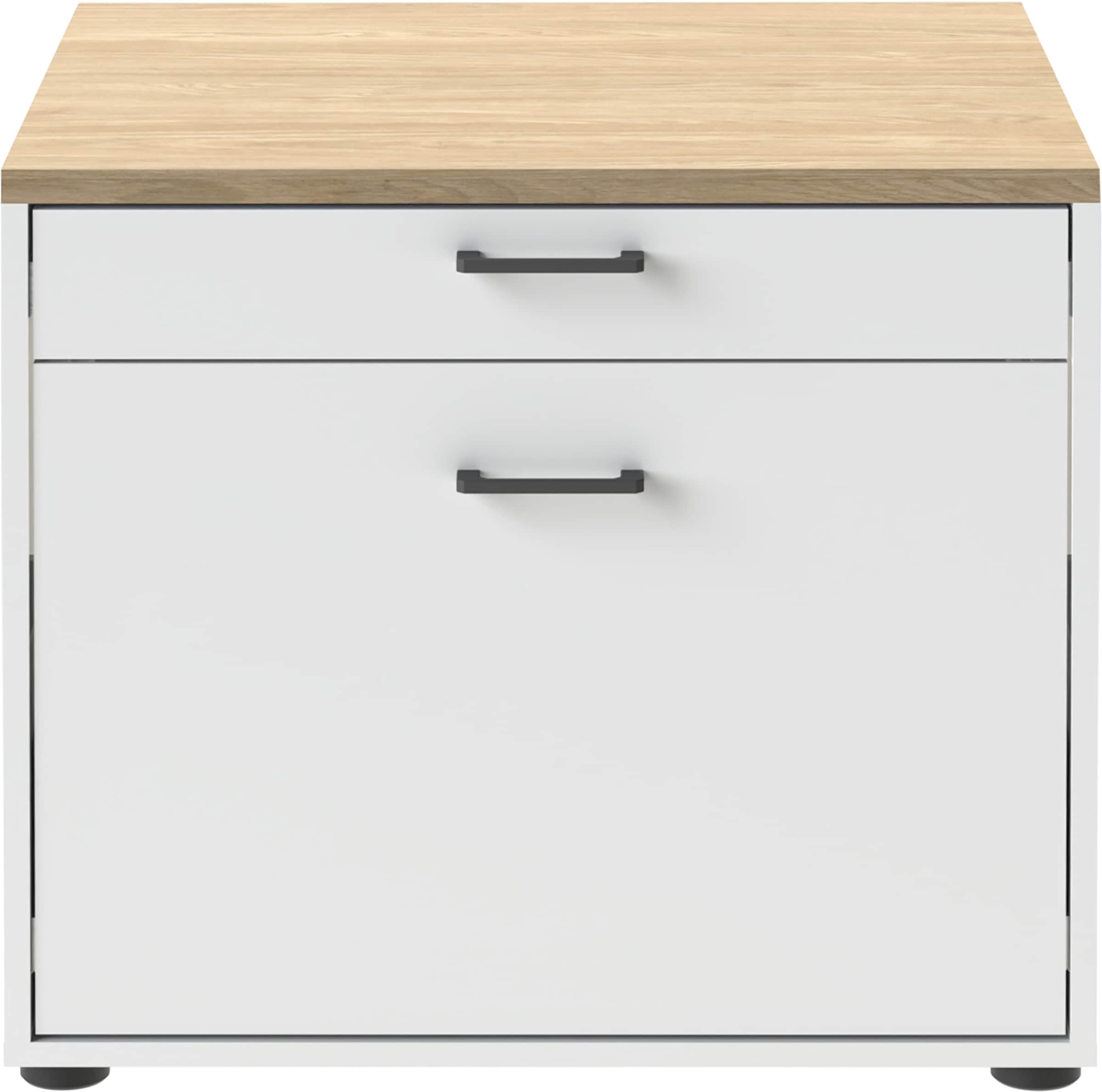 Schildmeyer Waschmaschinenumbauschrank »Solea, mit praktischem Auszug, Breite 67 cm, Made in Germany« 1 Stk. tlg. praktischer Auszug zum Abstellen eines Wäschekorbs, Made in Germany