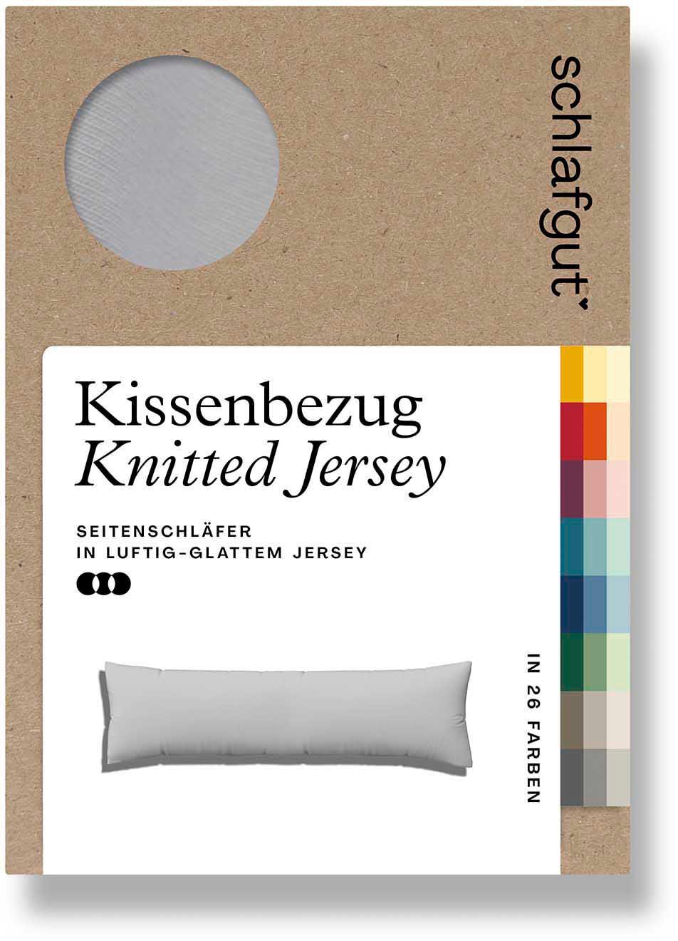 Schlafgut Seitenschläferkissenbezug "Pure Seitenschläferkissen" aus Bio-Bau günstig online kaufen