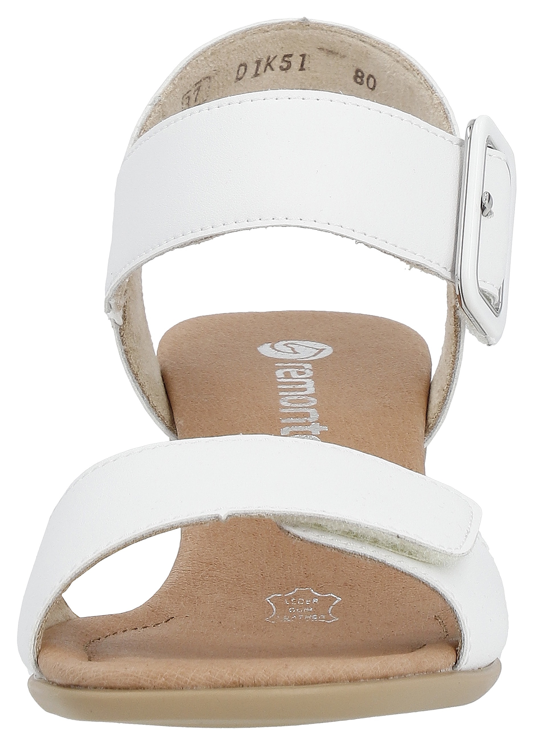 Remonte Sandalette »ELLE-Collection«, Blockabsatz, Sommerschuh, Sandale, Abendschuh mit Klettverschluss