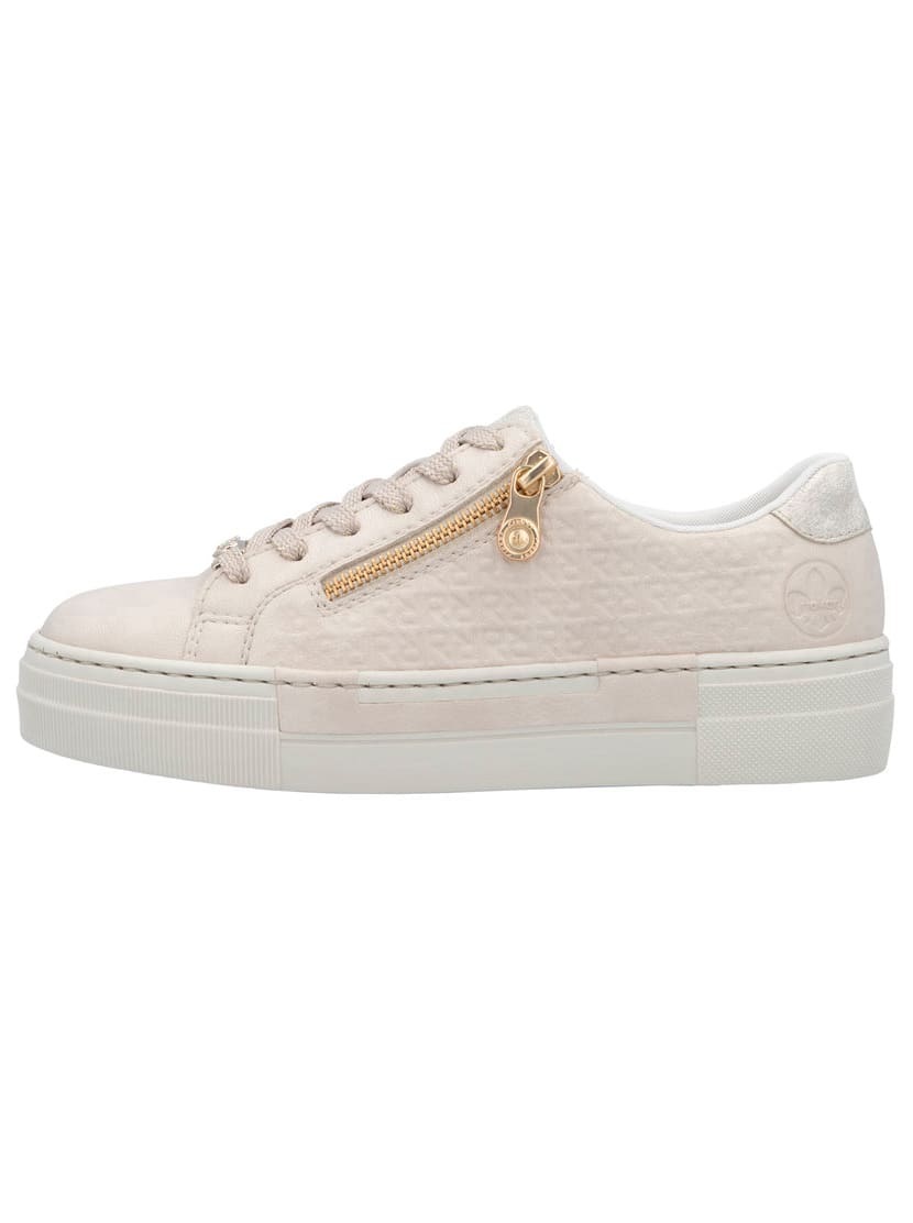 Rieker Women's Sneaker Ivory 42 7