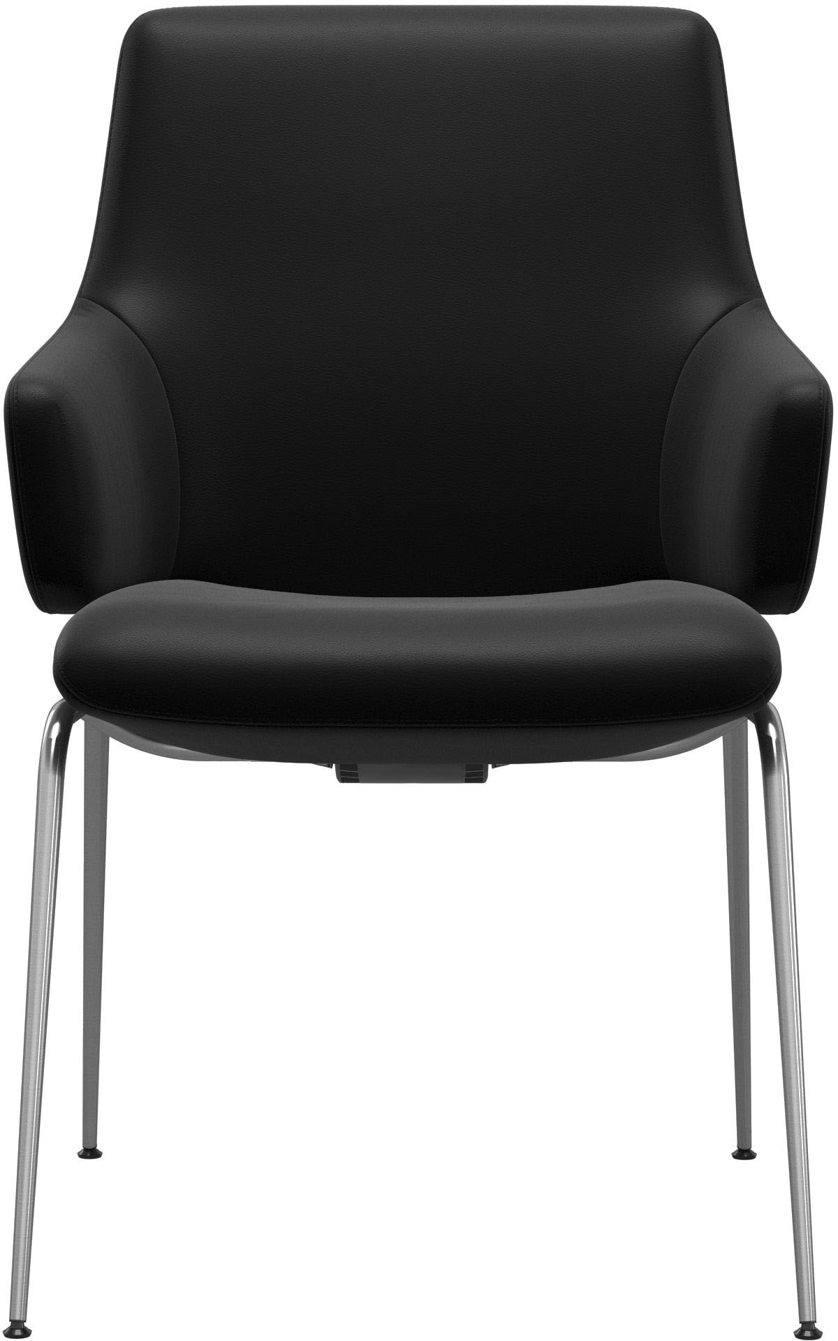 Thumbnail - Stressless Polsterstuhl "Laurel" () Low Back mit Armlehne, Größe L, mit Beinen aus Stahl in Chrom glänzend