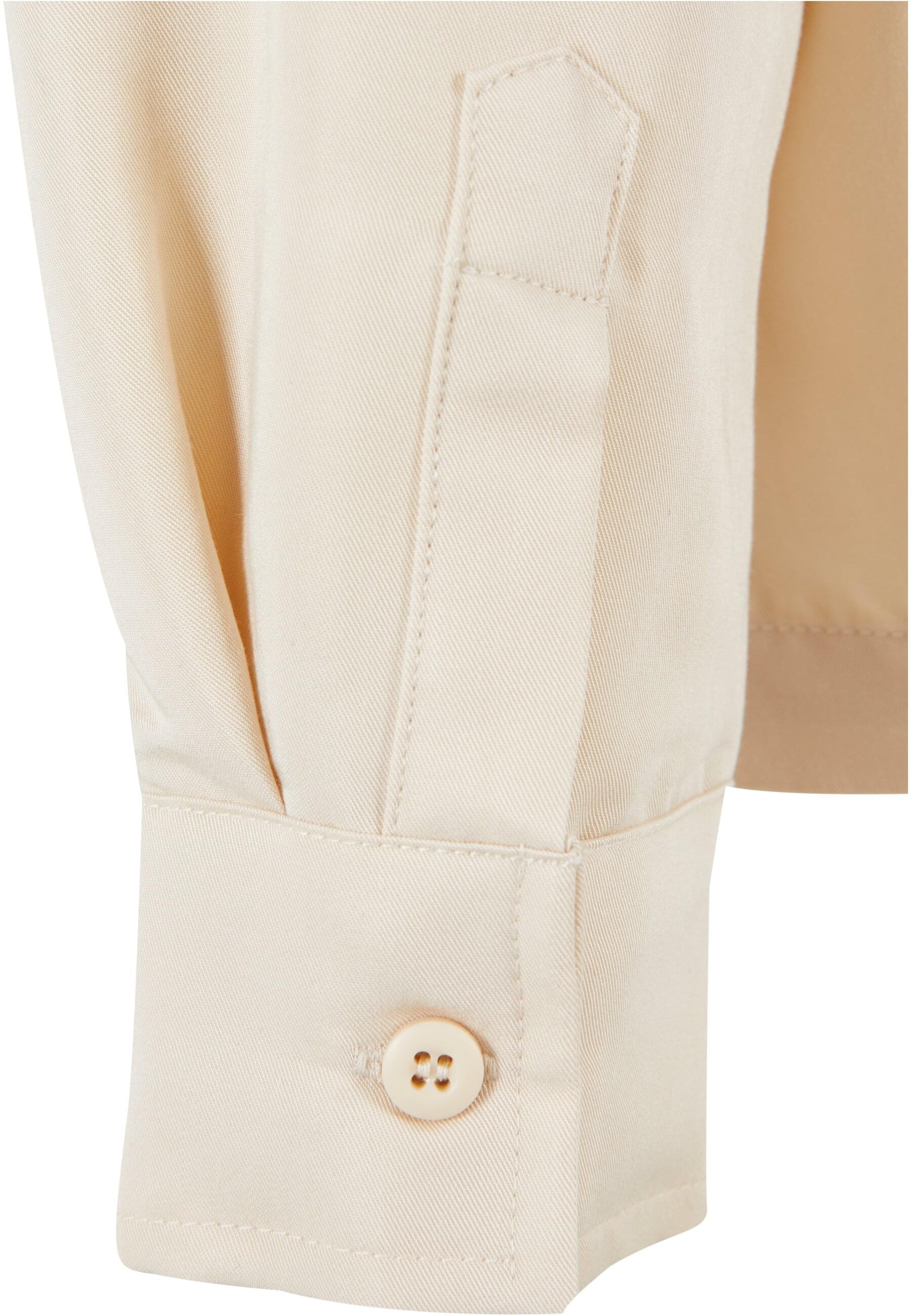 URBAN CLASSICS Langarmhemd »Urban Classics Damen Ladies Oversized Twill Shirt«