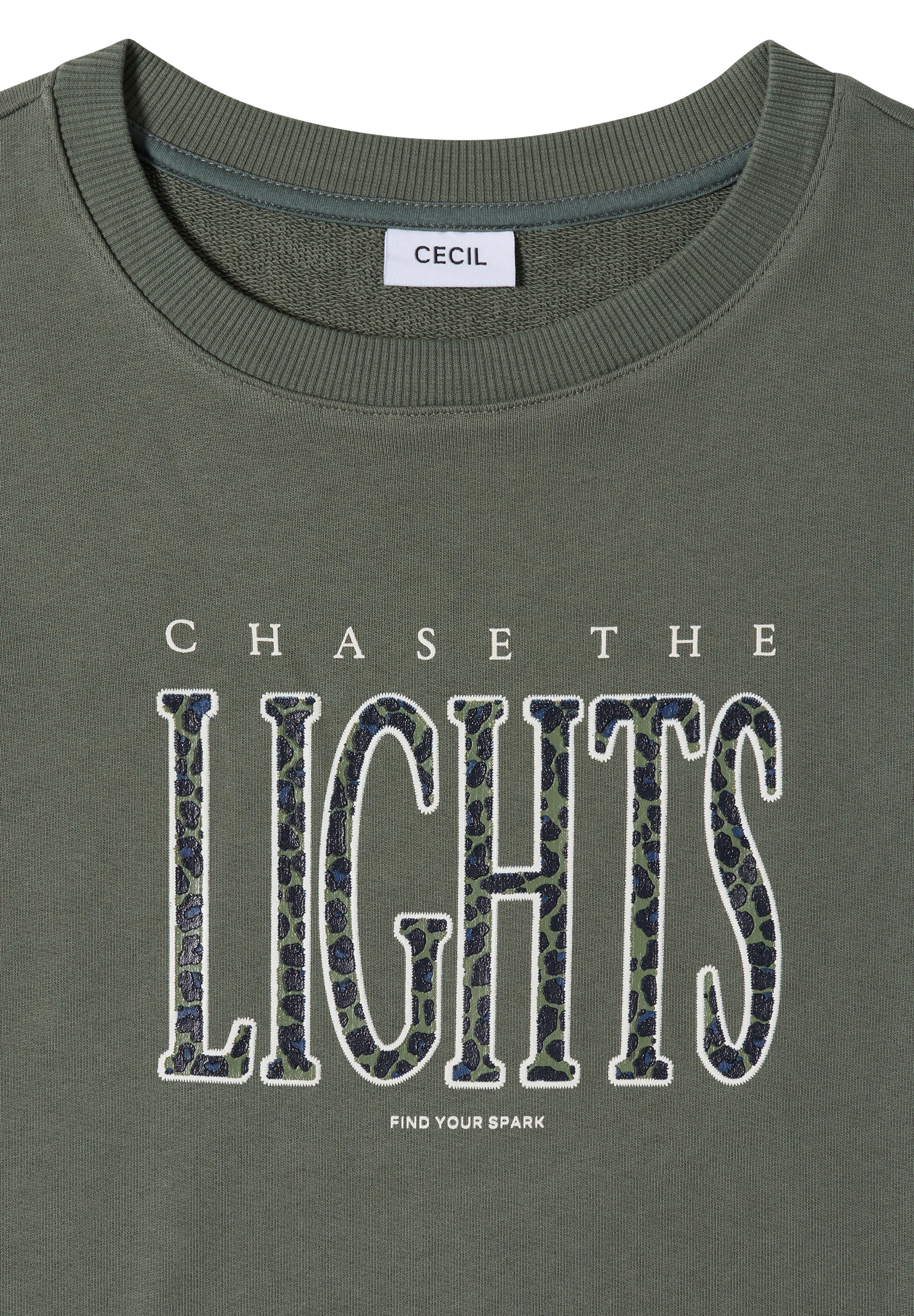 Cecil Sweatshirt , mit Tunnelzug am Saum
