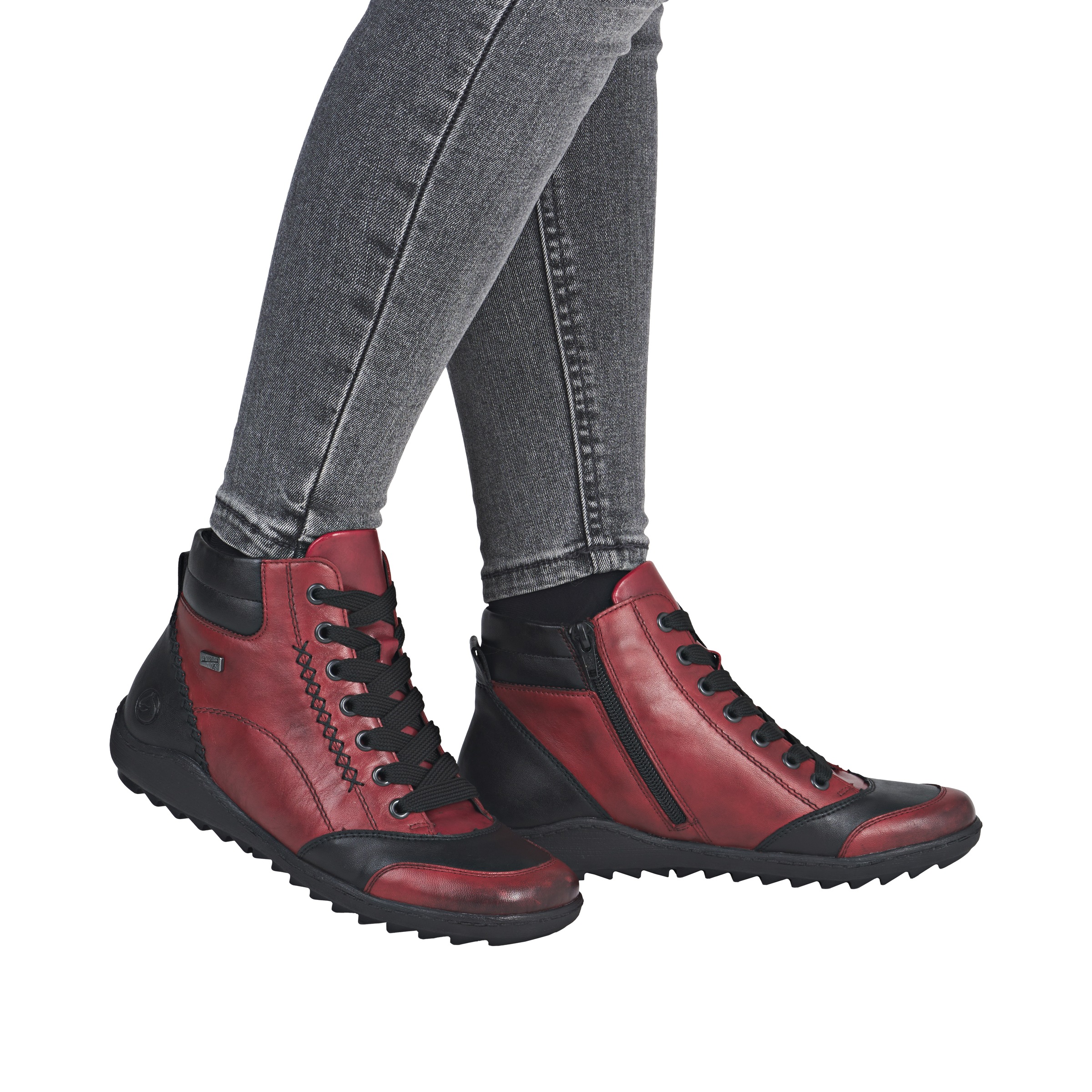 Remonte Schnürboots, Winterboots, Stiefelette, Boots mit wasserabweisender TEX-Membran