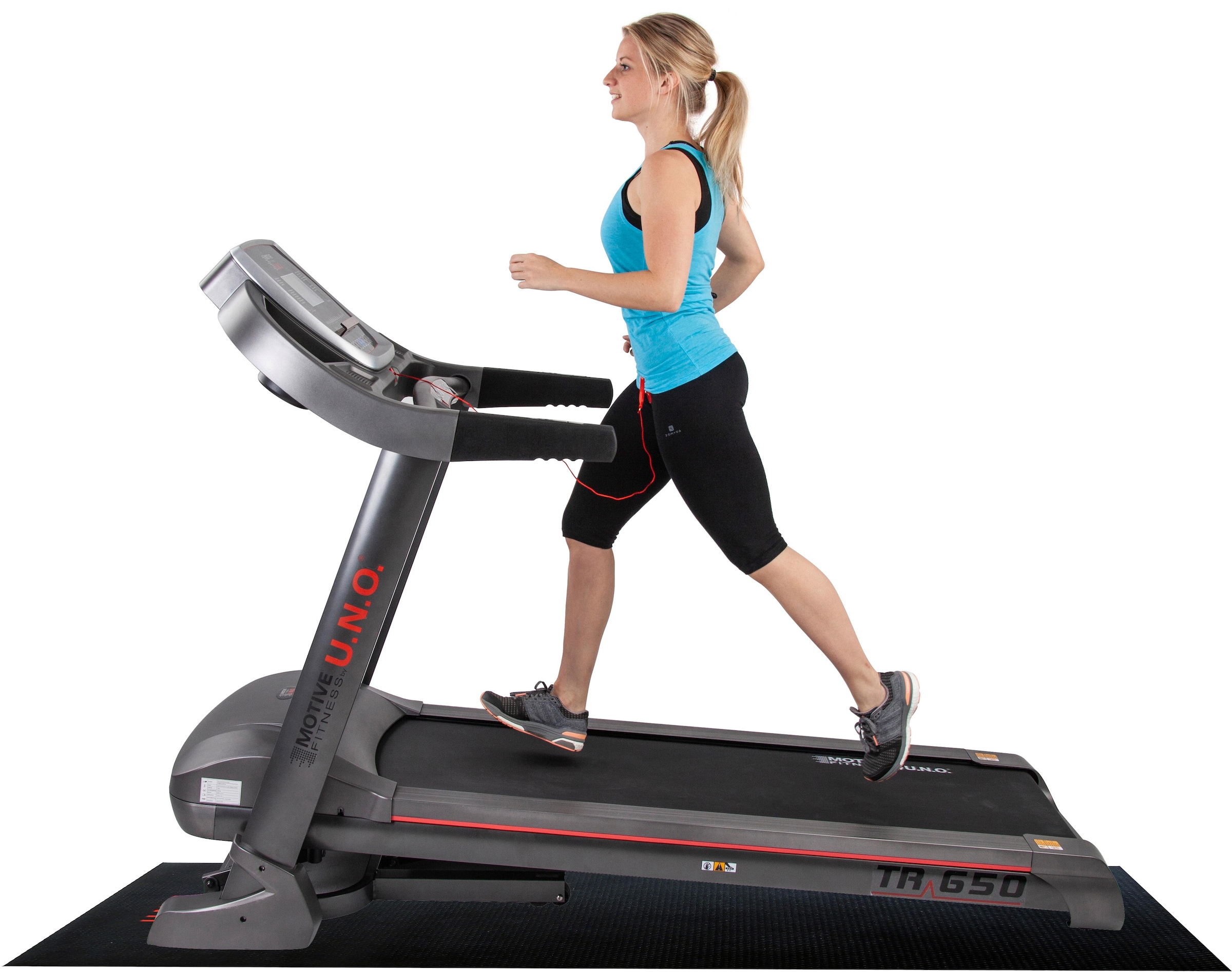 MOTIVE FITNESS by U.N.O. Laufband »TR 650«, mit Höchstgeschwindigkeit 24 km/h und Soft-Motion-Foldsystem