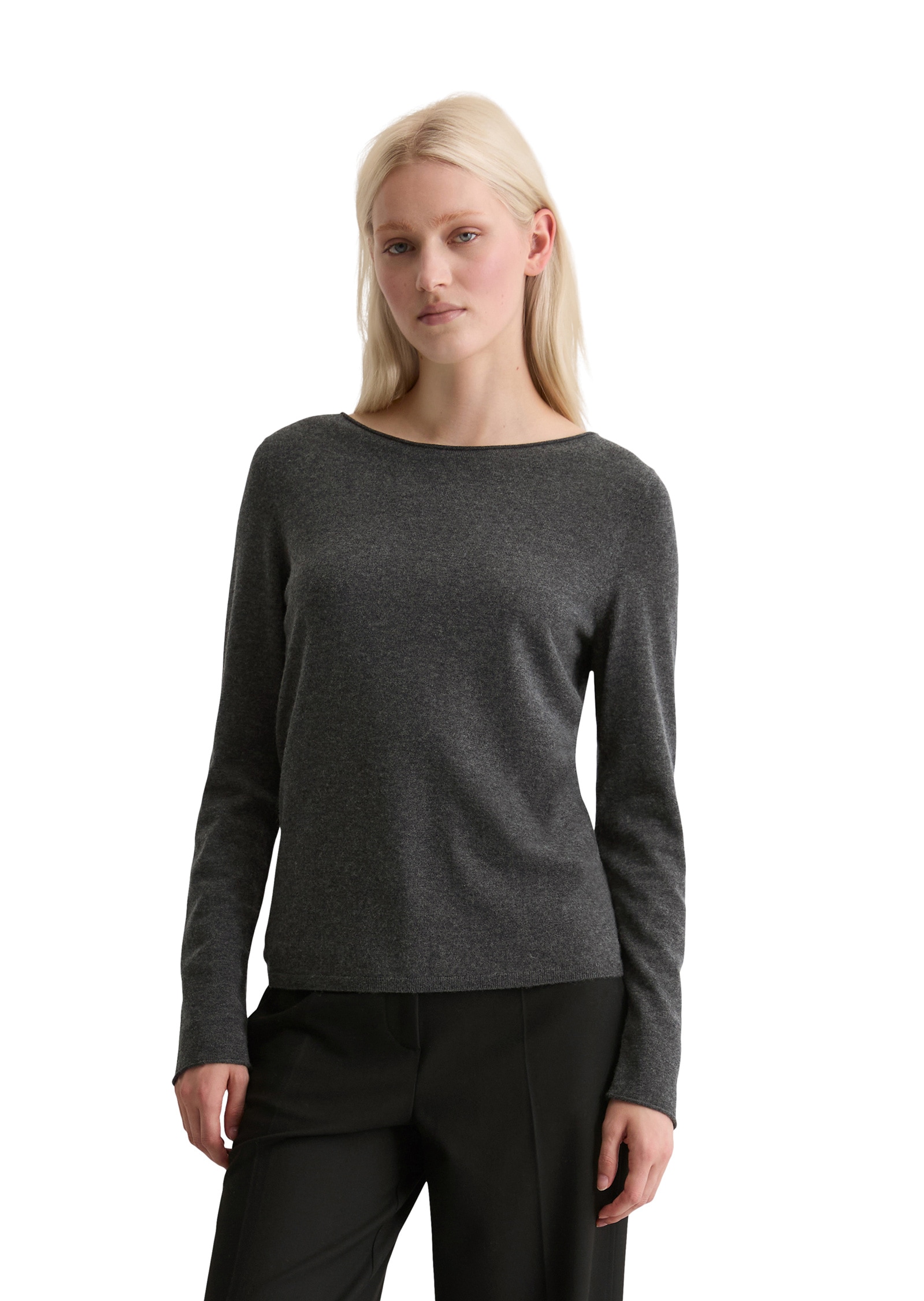 Marc OPolo Strickpullover "aus softem Schurwolle-Mix" günstig online kaufen