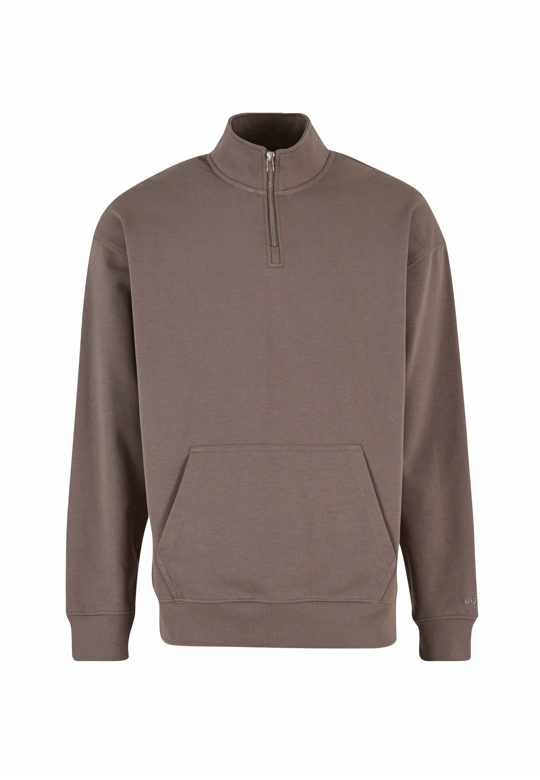 DEF Sweater "DEF DEF Zipper Crewneck", 1 Stk. günstig online kaufen