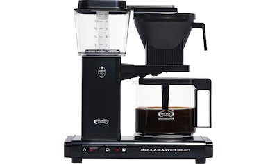 Moccamaster Filterkaffeemaschine »KBG Select black«, 1,25 l Kaffeekanne, Papierfilter,... kaufen
